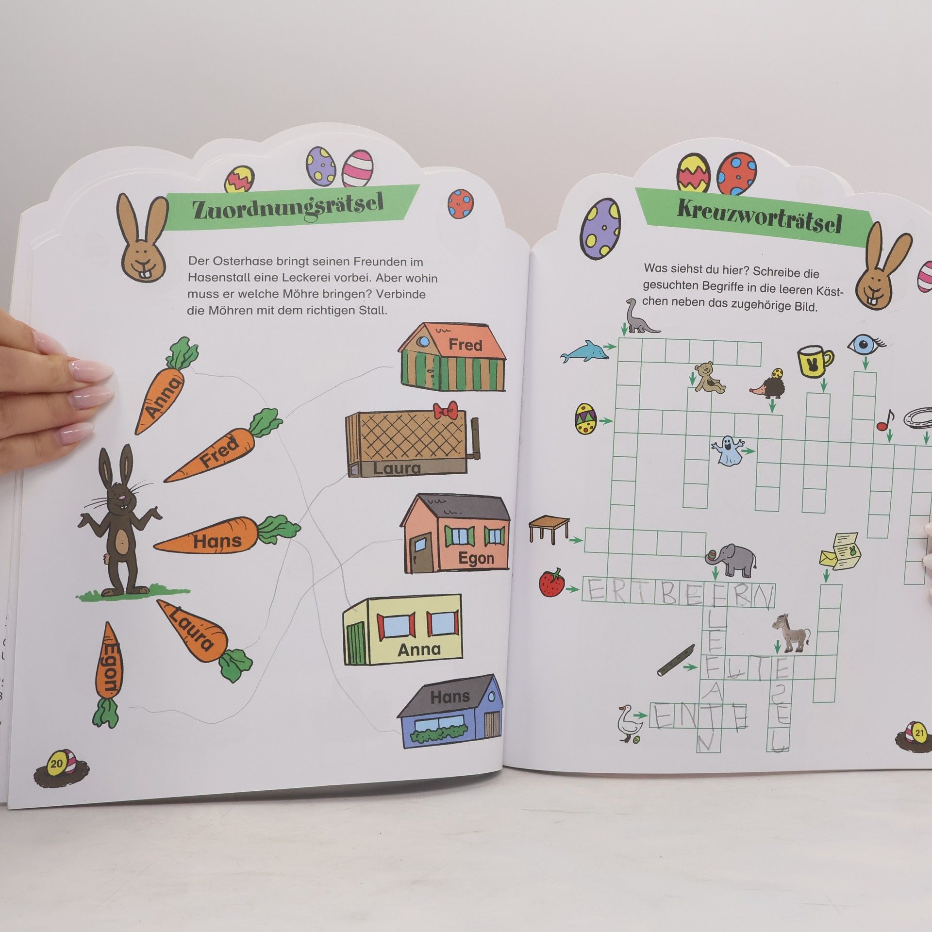 kolektiv Spannendes Rätselbuch Ostern