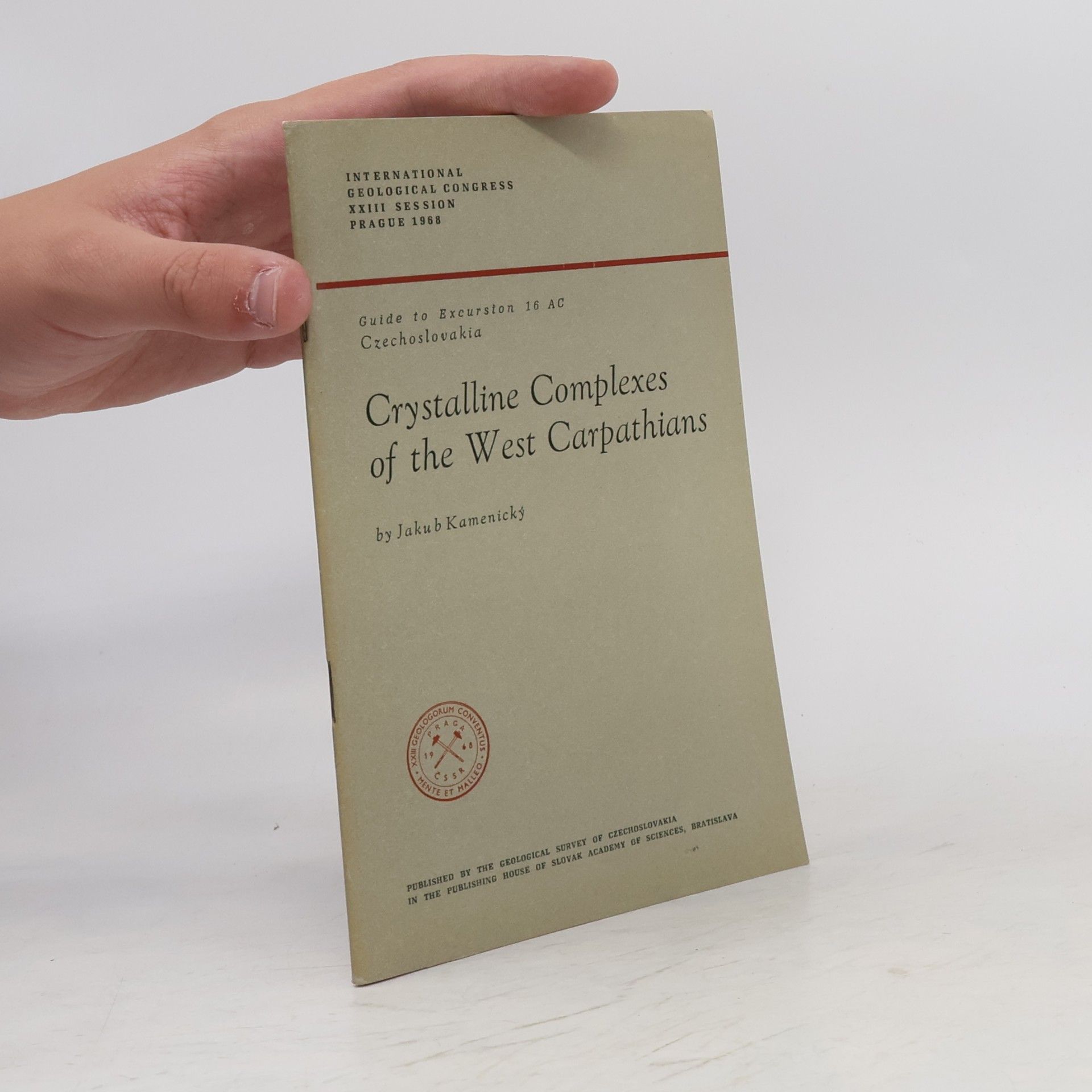 Jakub Kamenický Crystalline Complexes of the West Carpathians