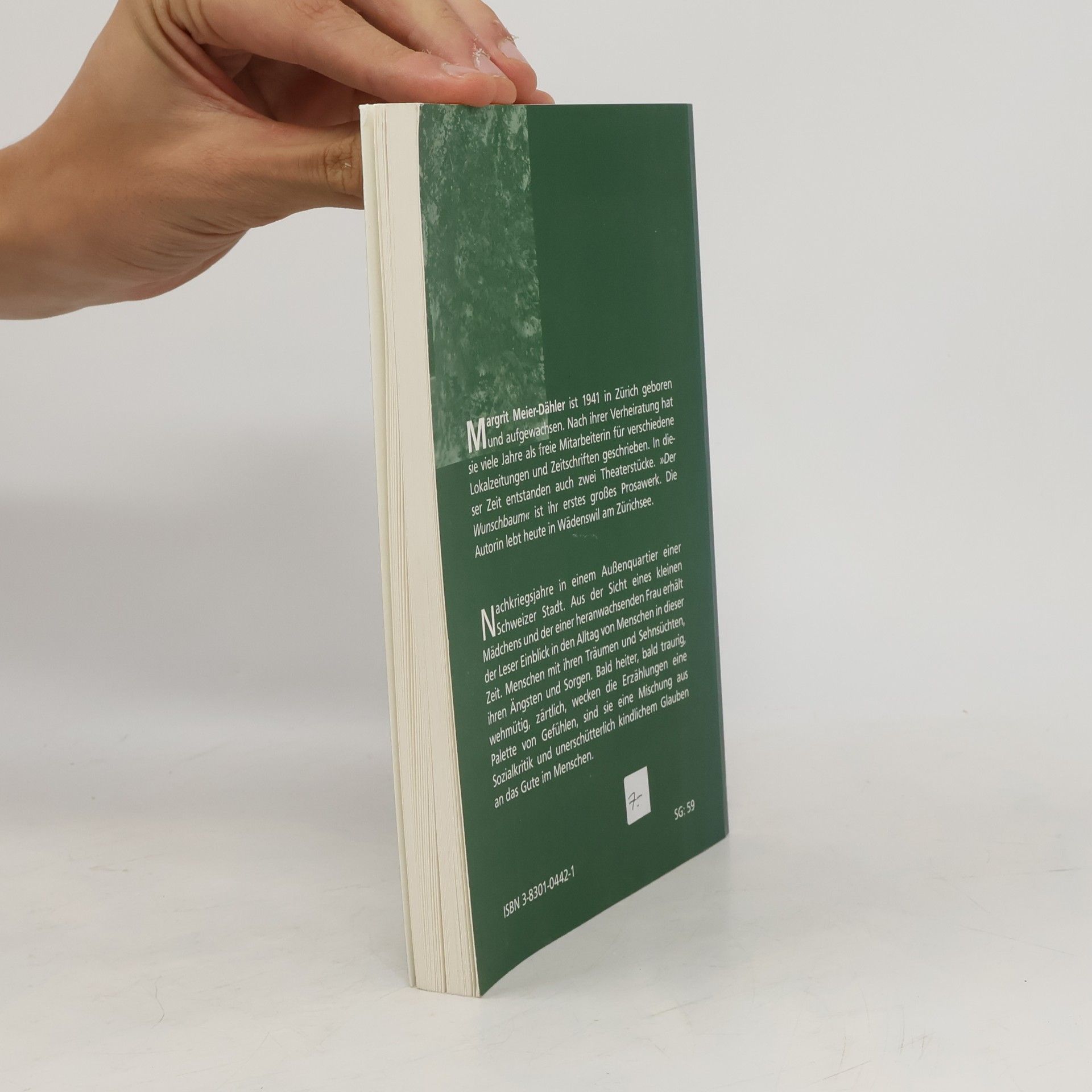 Margrit Meier-Dähler Der Wunschbaum. Biographische Erzählung