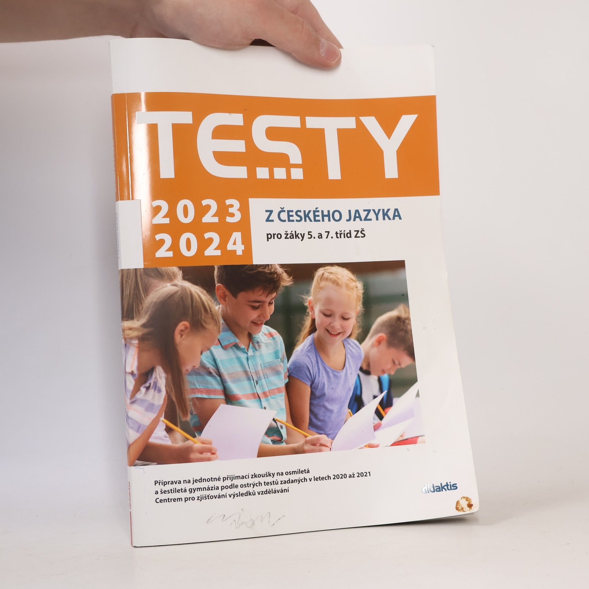 Kolektiv autorů Testy 2023-2024 z českého jazyka pro žáky 5. a 7. tříd ZŠ