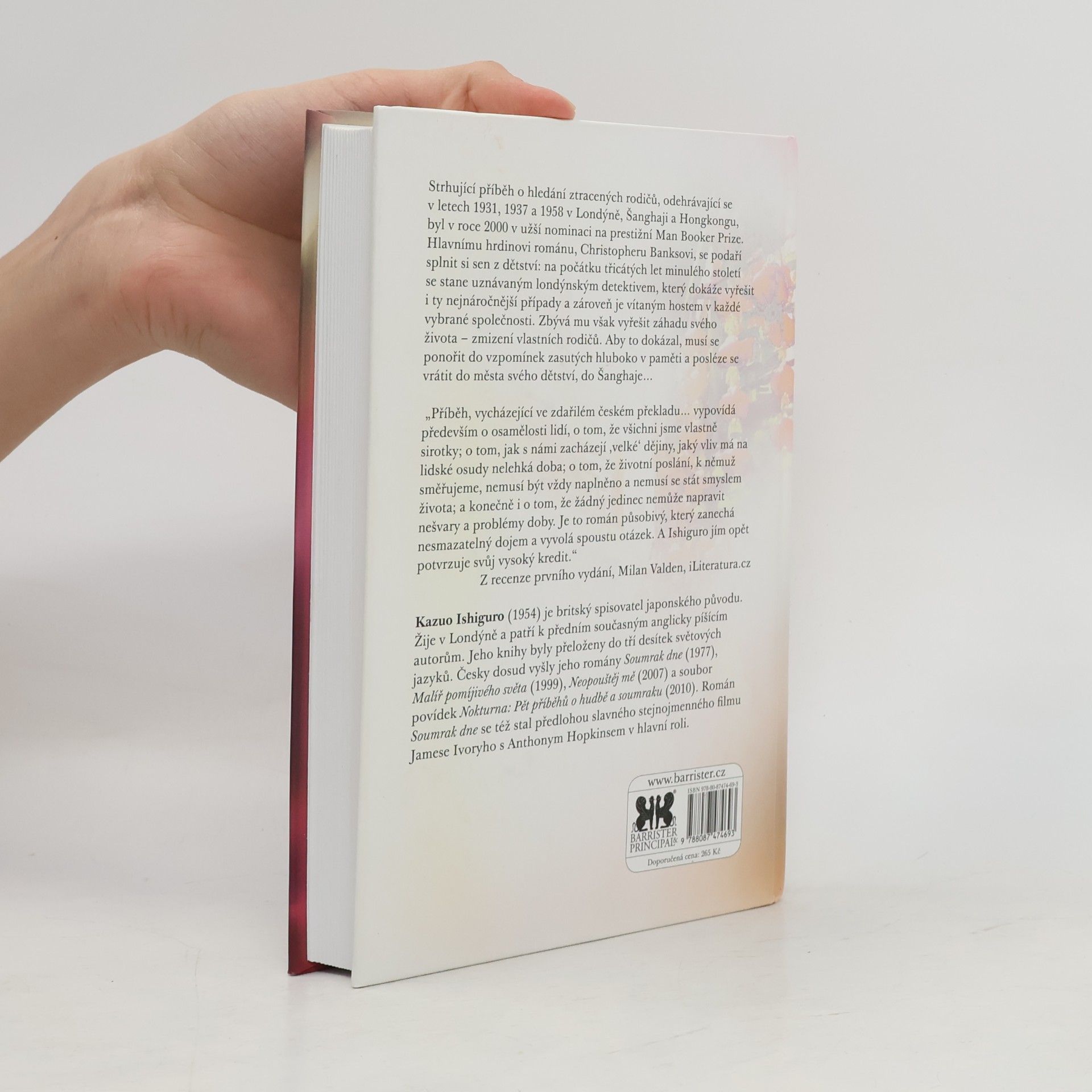 Kazuo Ishiguro Když jsme byli sirotci