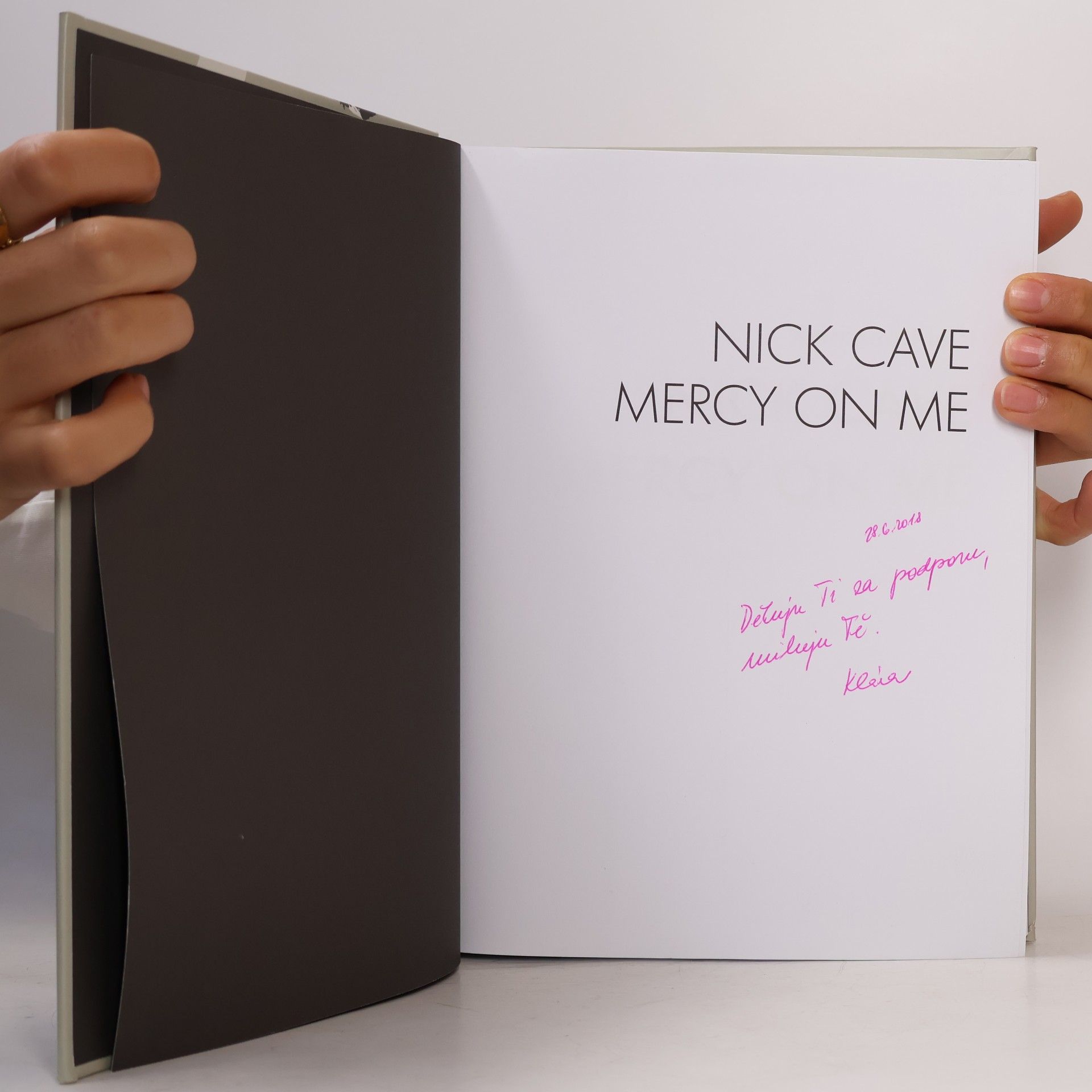 Reinhard Kleist Nick Cave. Mercy on me