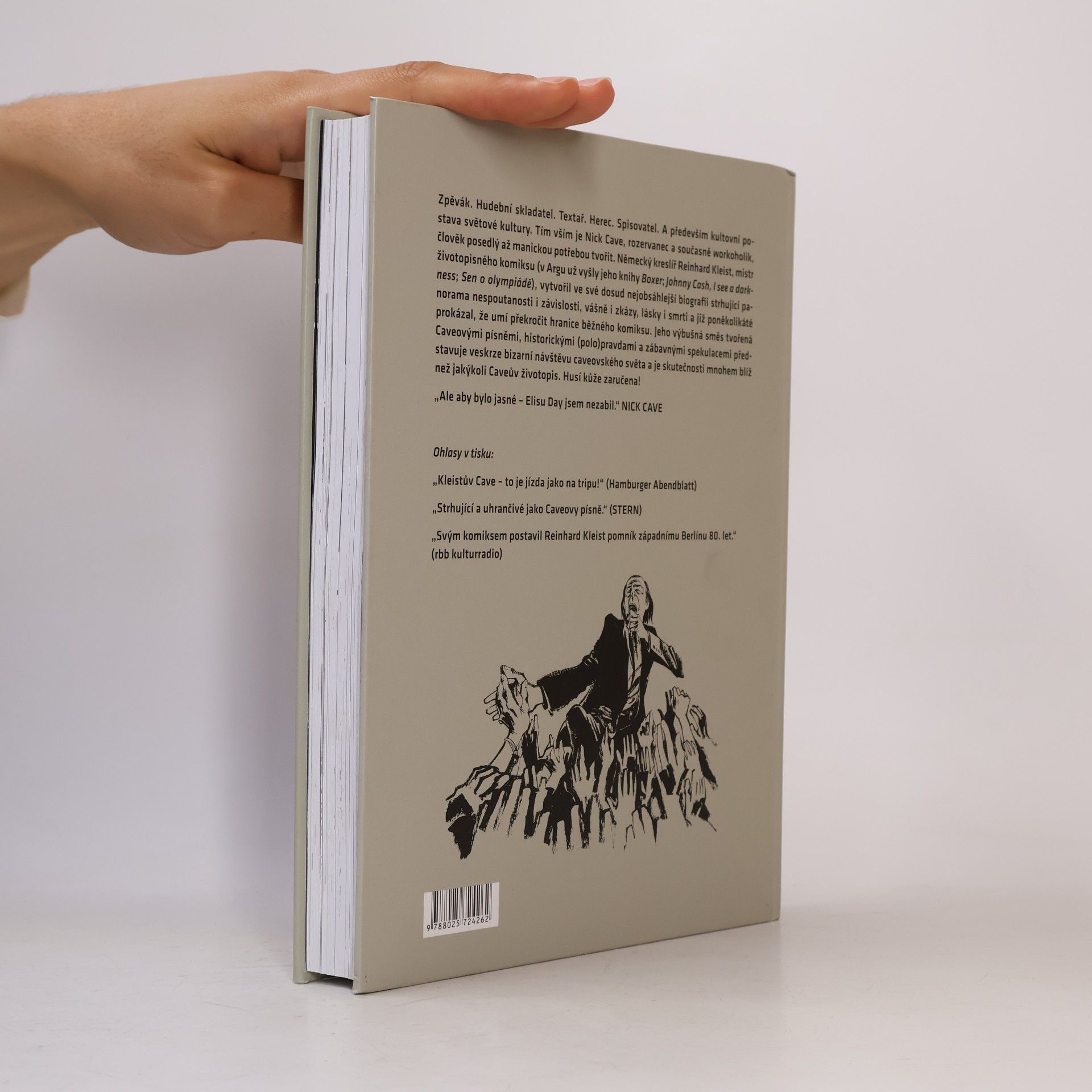 Reinhard Kleist Nick Cave. Mercy on me