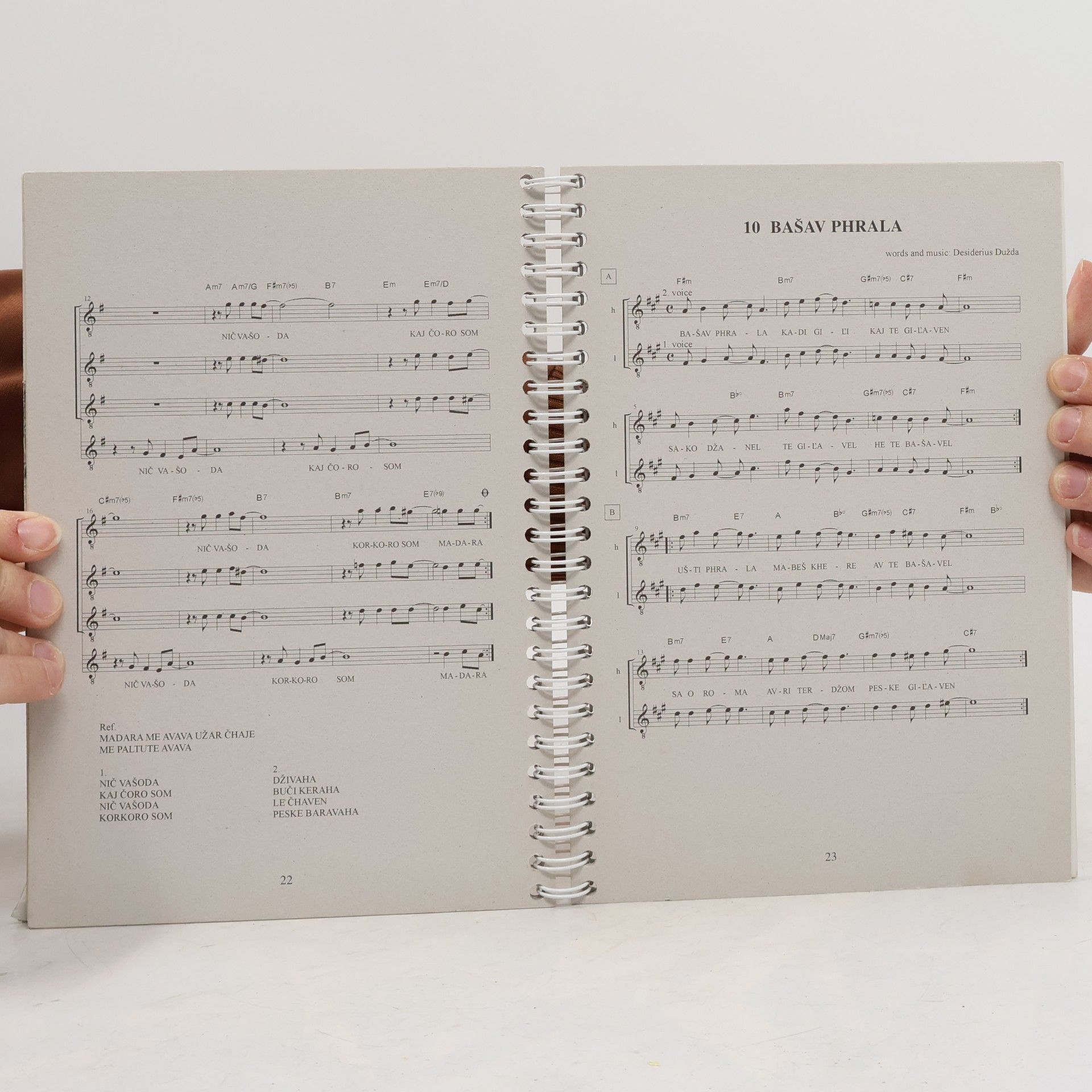 Ida Kelarová Apsora zpěvník. Songbook