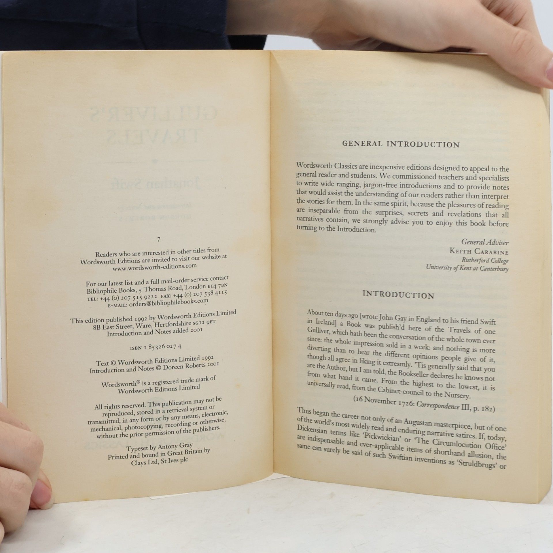 Jonathan Swift Gulliver´s Travels