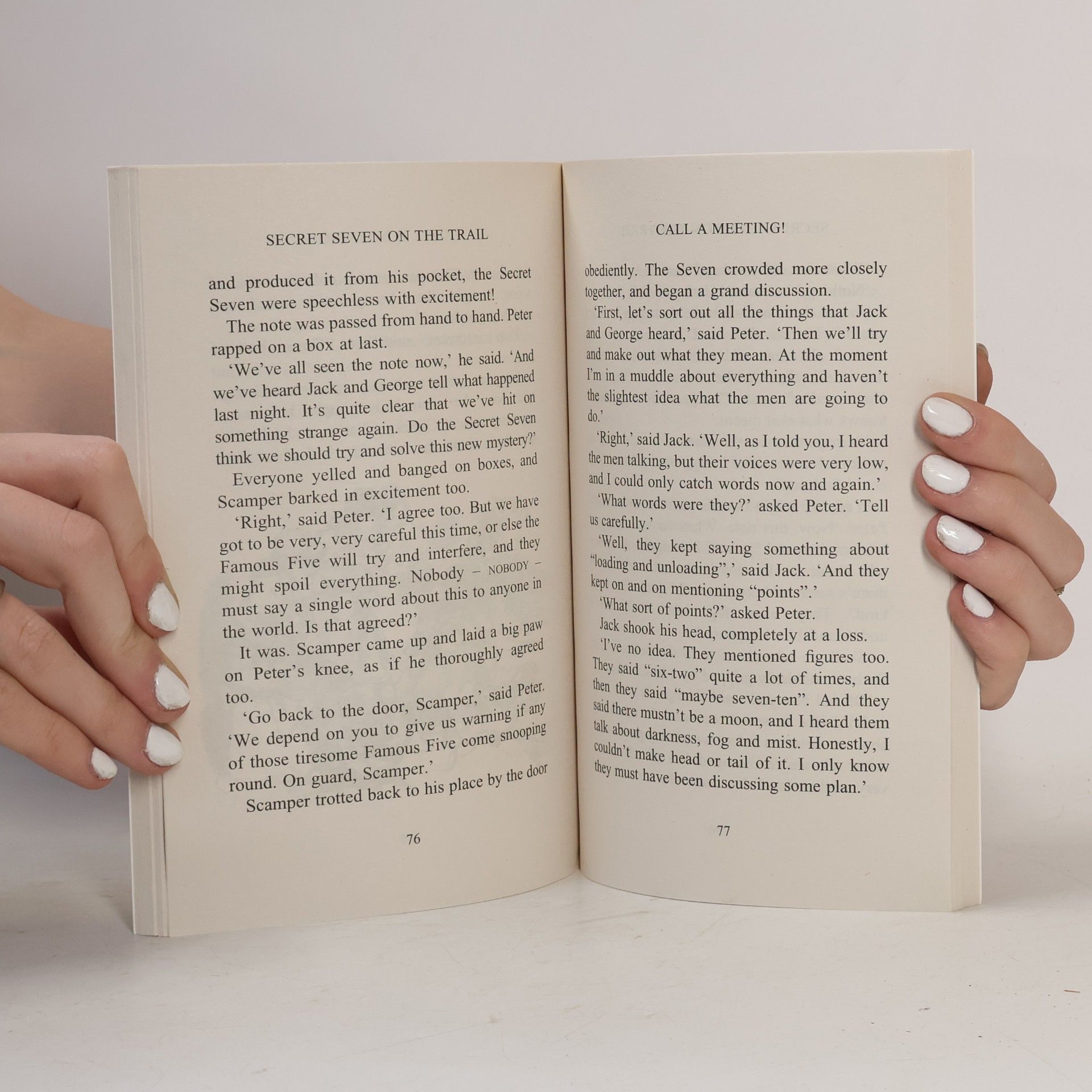 Enid Blyton Secret Seven on the Trail
