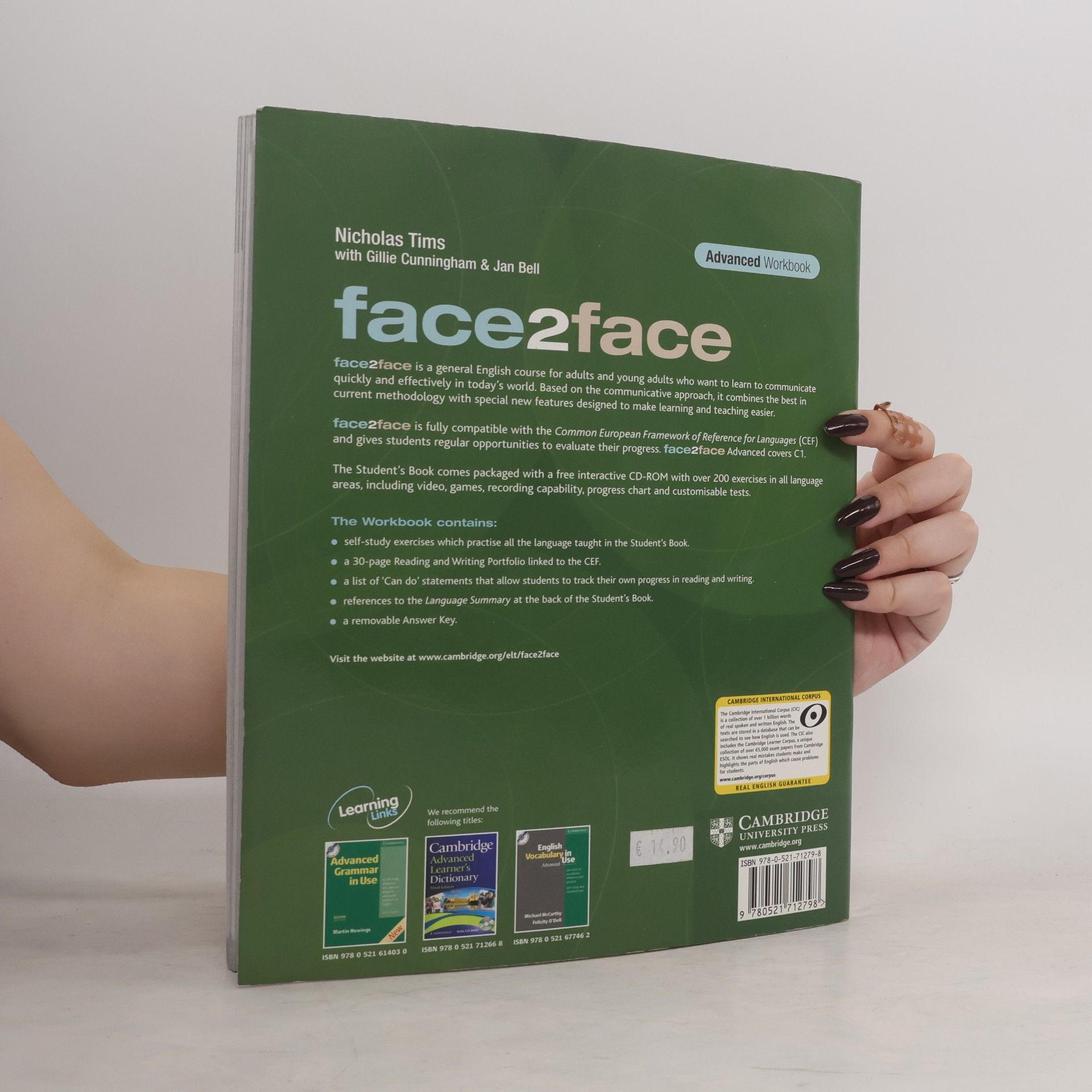 Jana Bellová Face2face. Advanced [C1], Workbook
