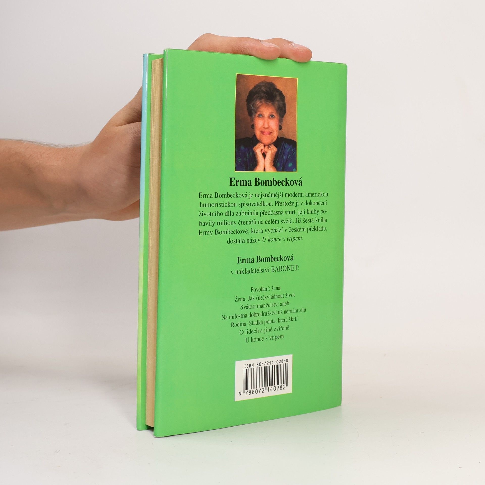 Erma Bombeck U konce s vtipem