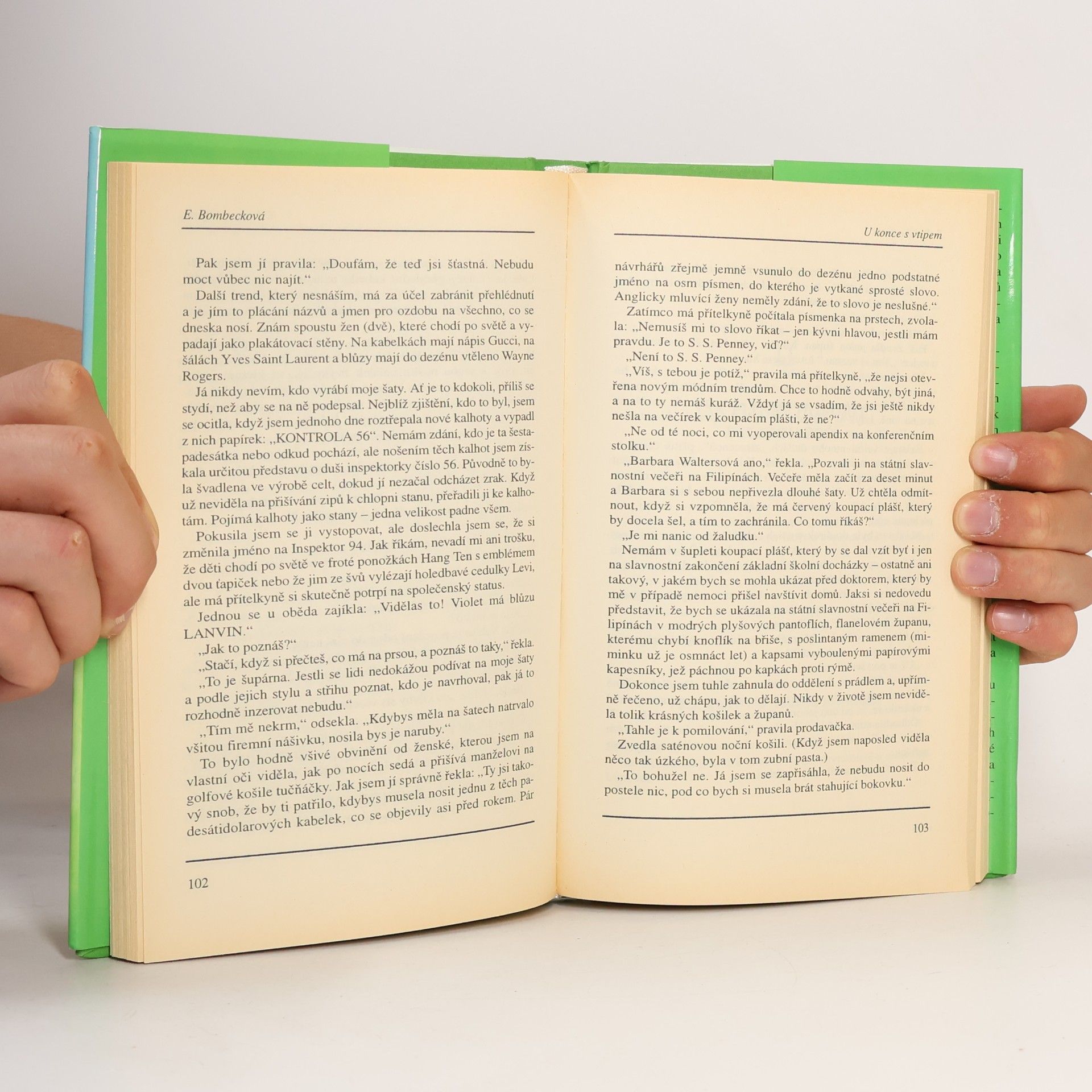 Erma Bombeck U konce s vtipem