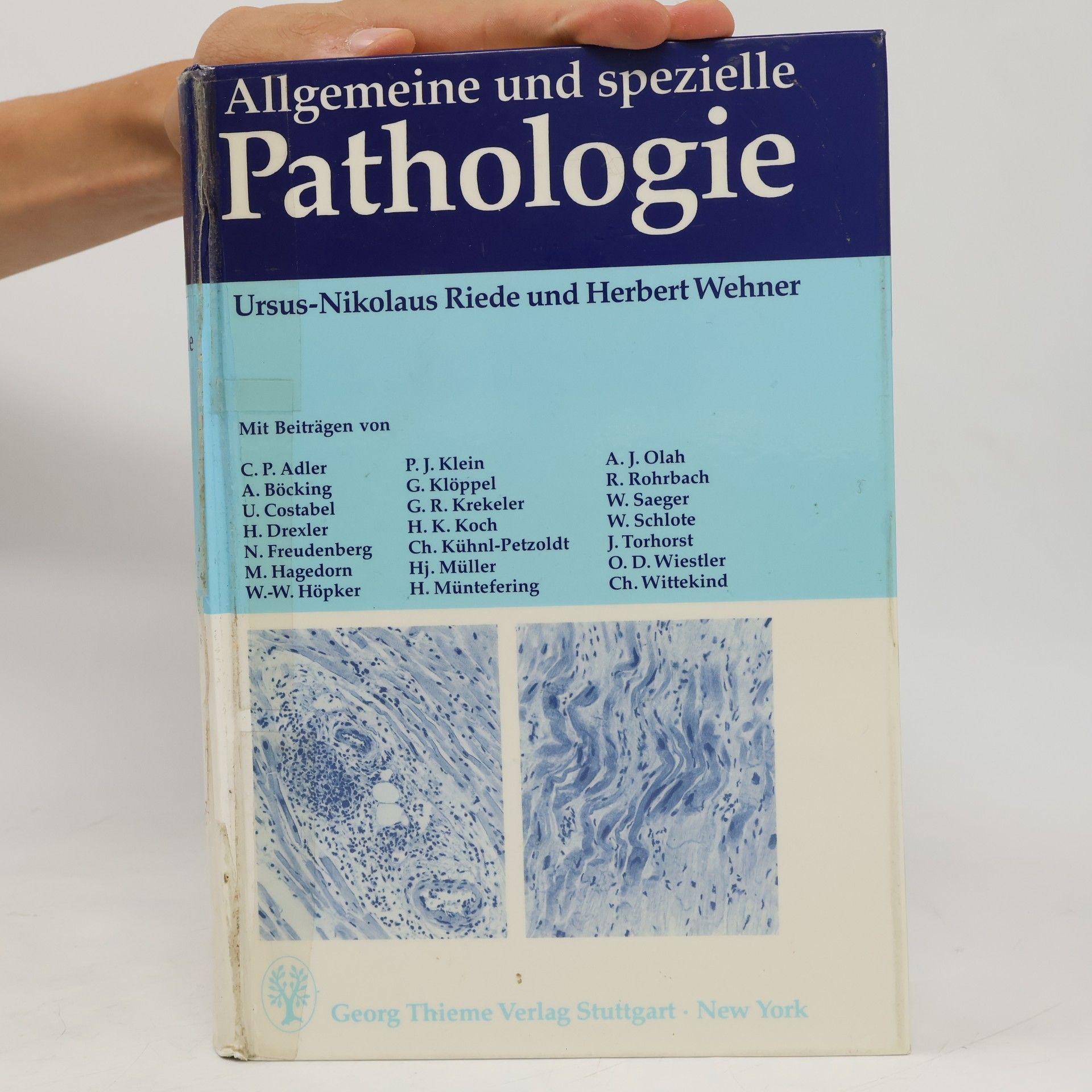 Ursus Nikolaus Riede Allgemeine und spezielle Pathologie