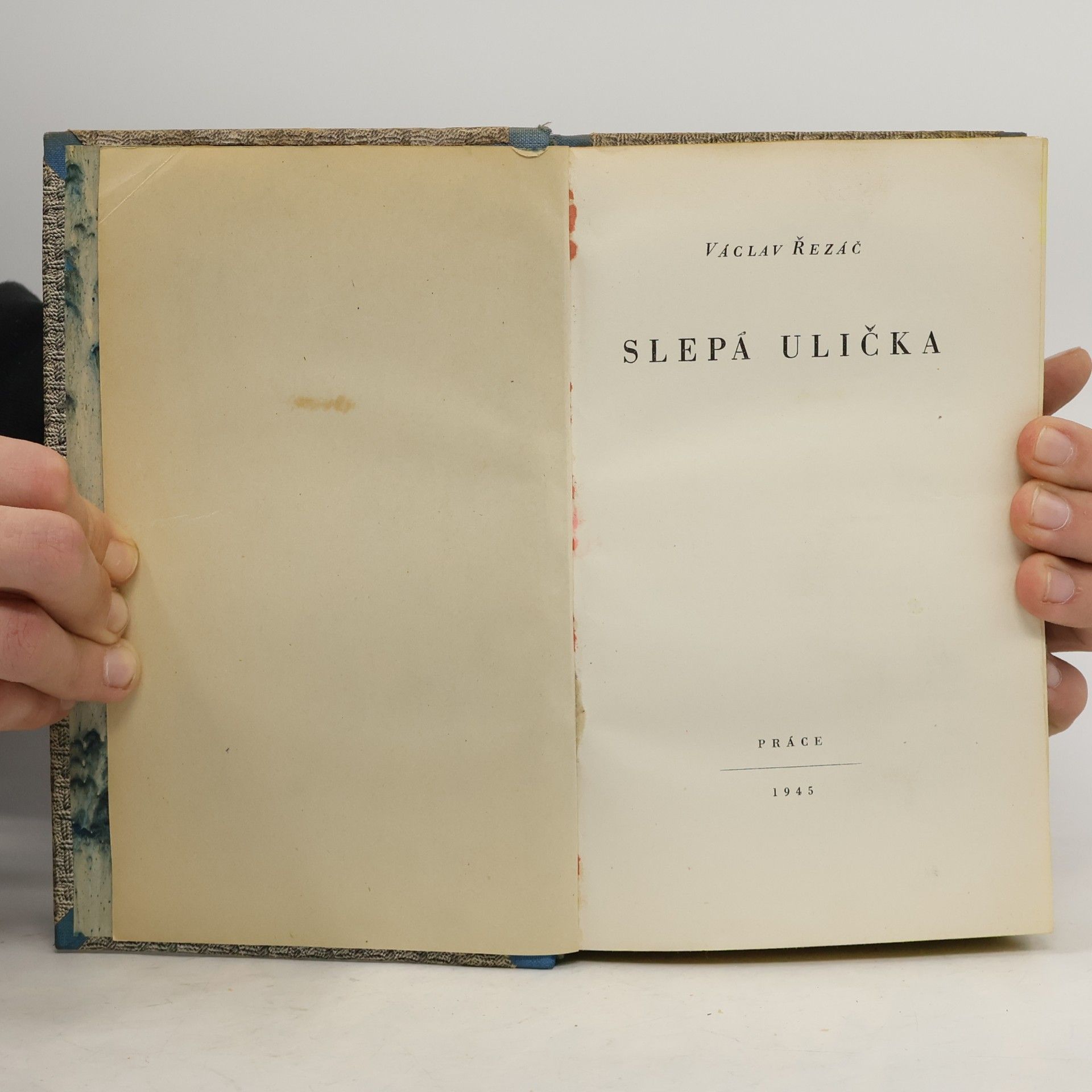 Václav Řezáč Slepá ulička