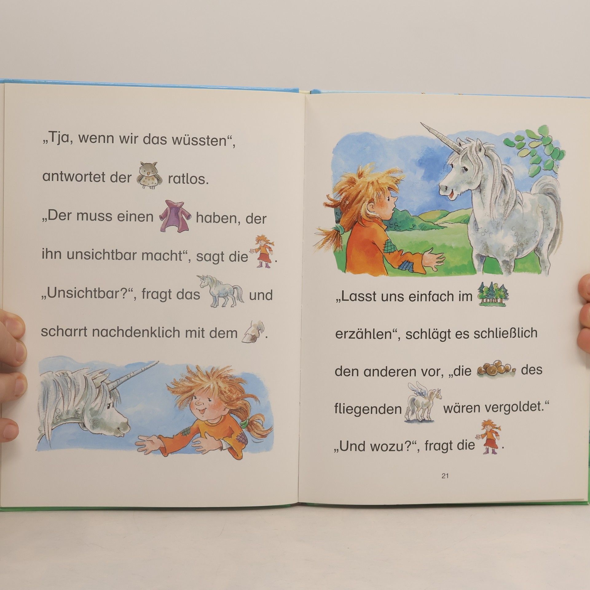 Werner Färber Bildermaus-Geschichten vom kleinen Einhorn