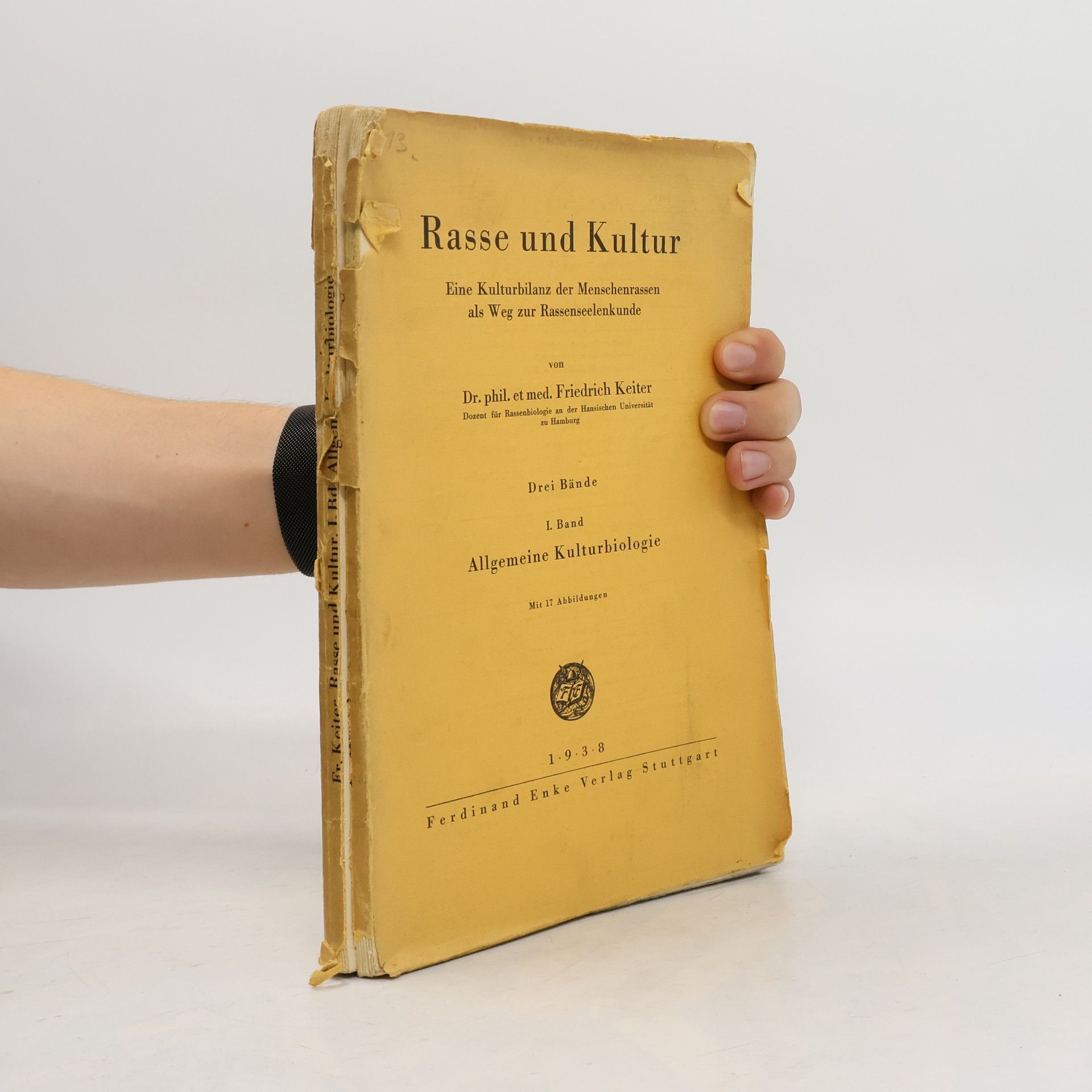 Friedrich Keiter Rasse und Kultur I.