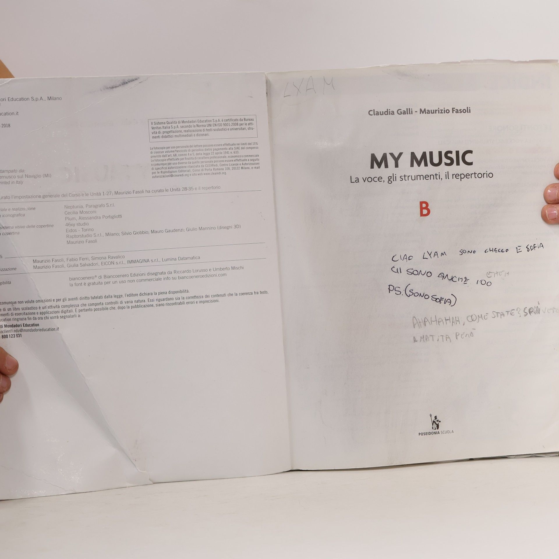 Claudia Galli My Music B