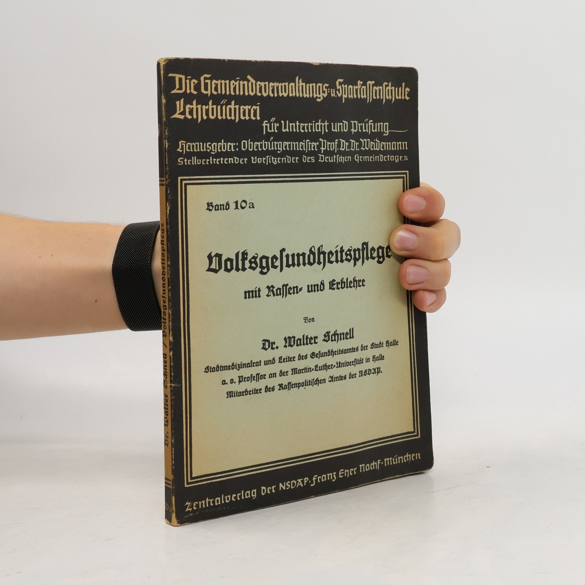 Volksgesundheitspflege mit Rassen- und Erblehre