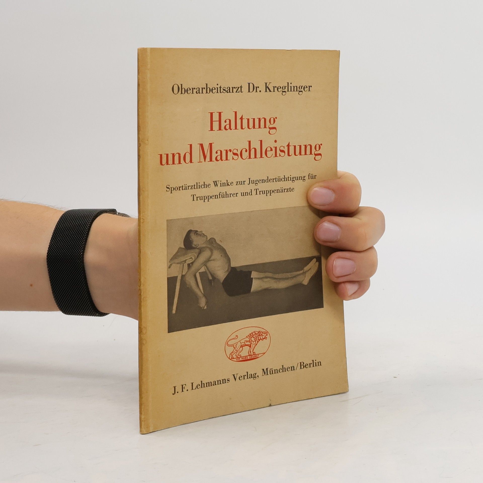 Gustav Kreglinger Haltung und Marschleistung