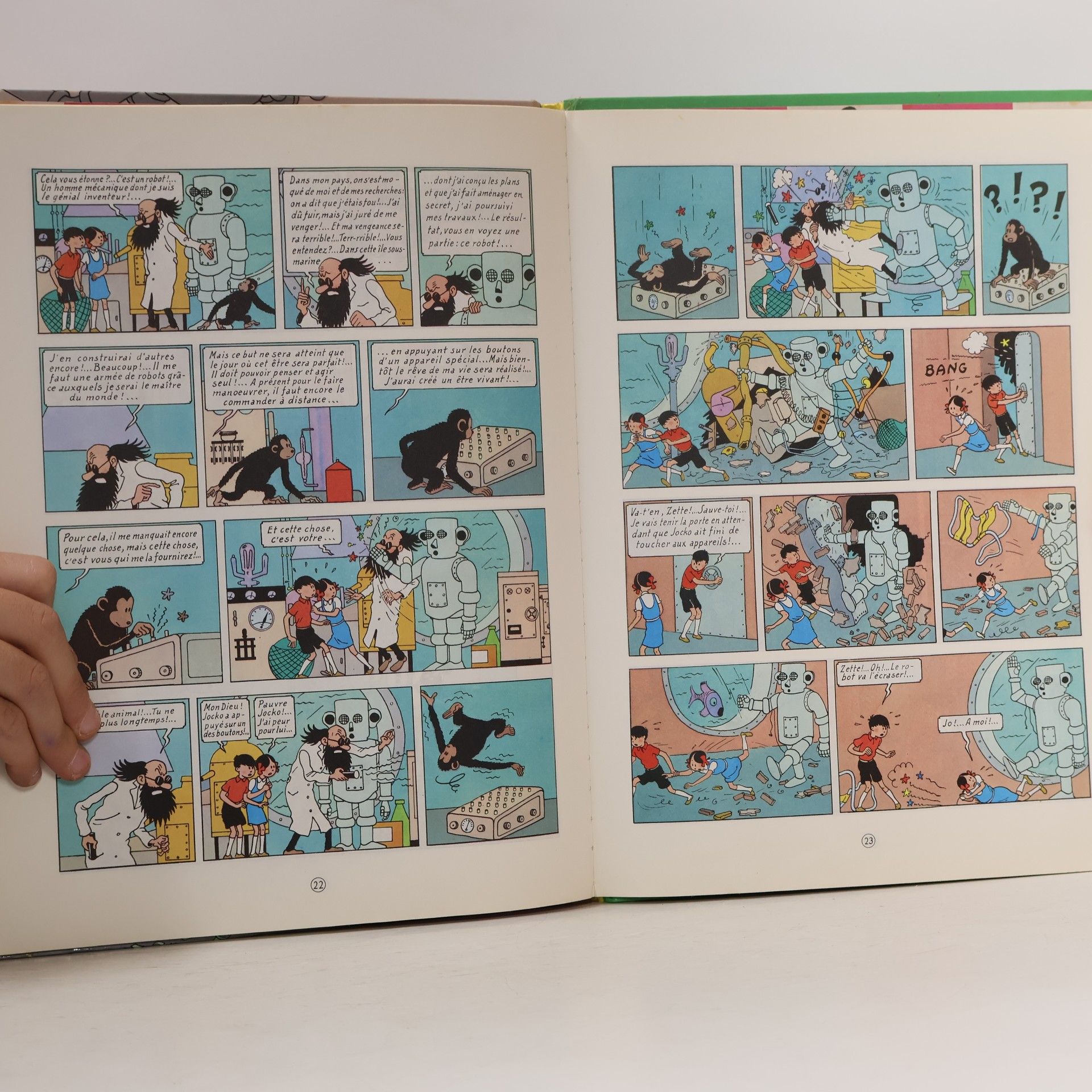 Hergé Les Aventures de Jo, Zette et Jocko - 1: Le Manitoba ne répond plus