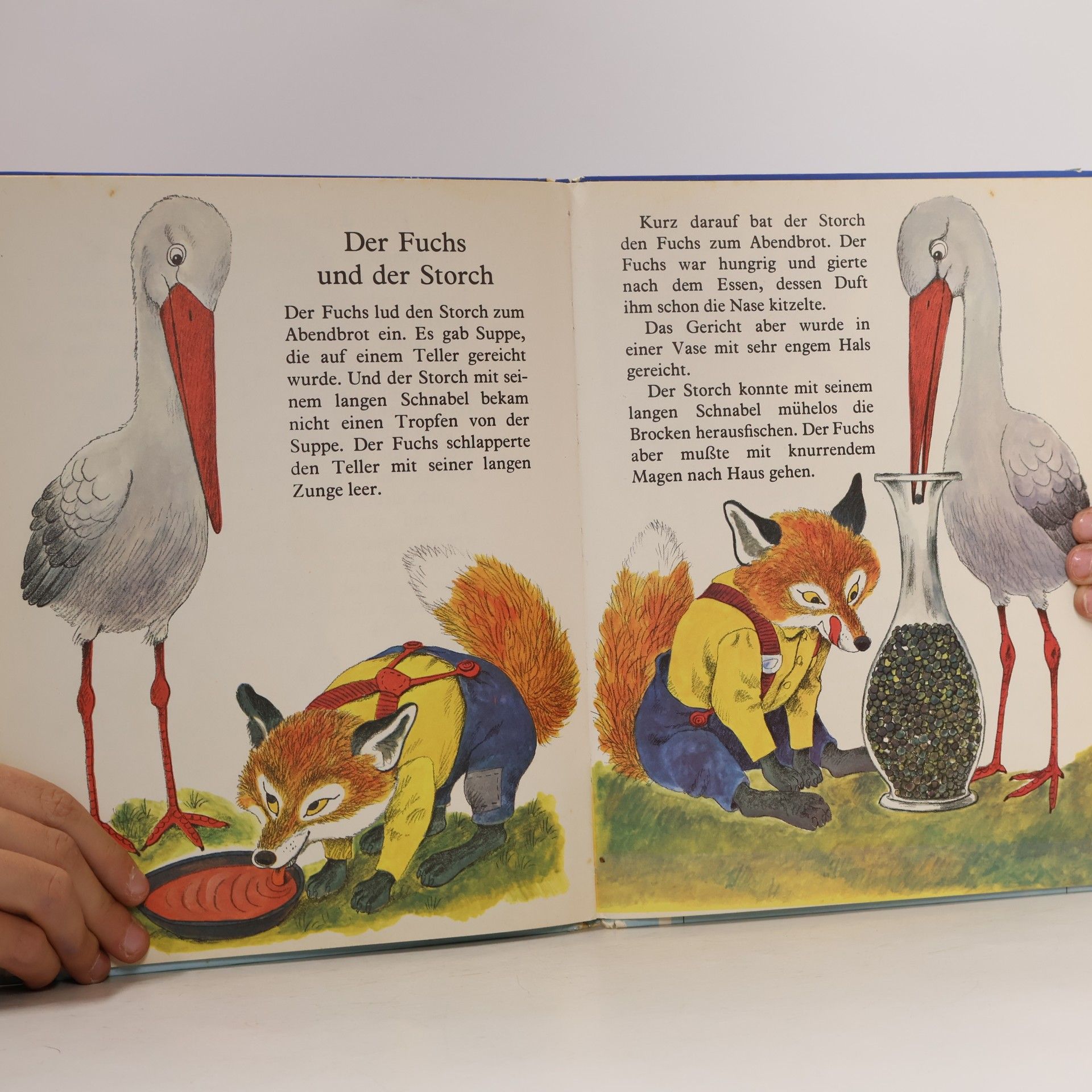 Jean de La Fontaine Der Fuchs und der Storch