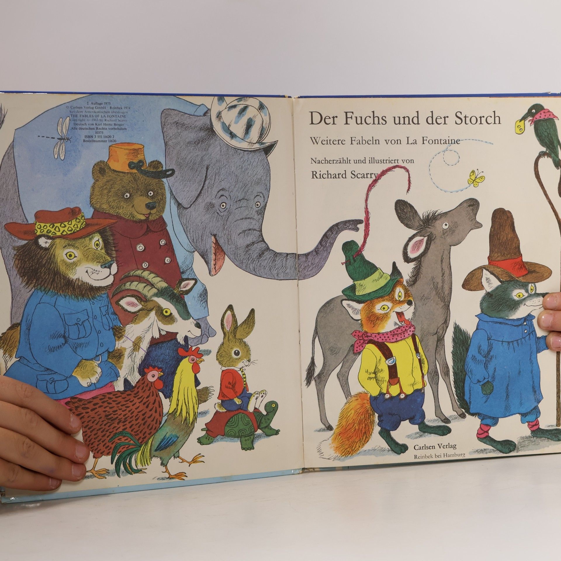Jean de La Fontaine Der Fuchs und der Storch
