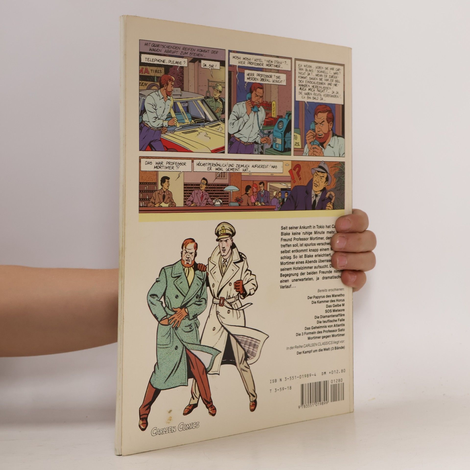 Edgar Pierre Jacobs Blake und Mortimer 9: Mortimer gegen Mortimer
