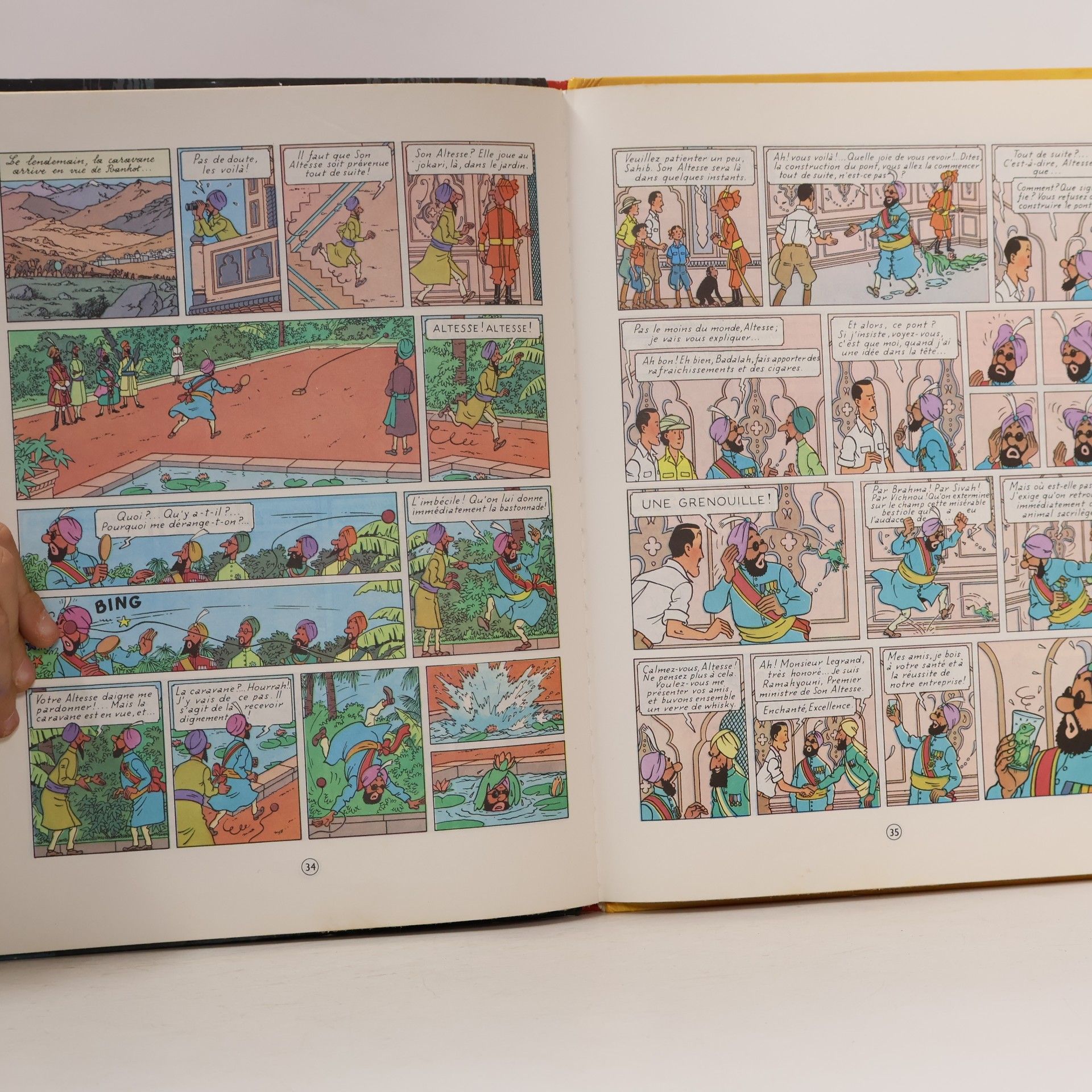 Hergé La Vallée des cobras