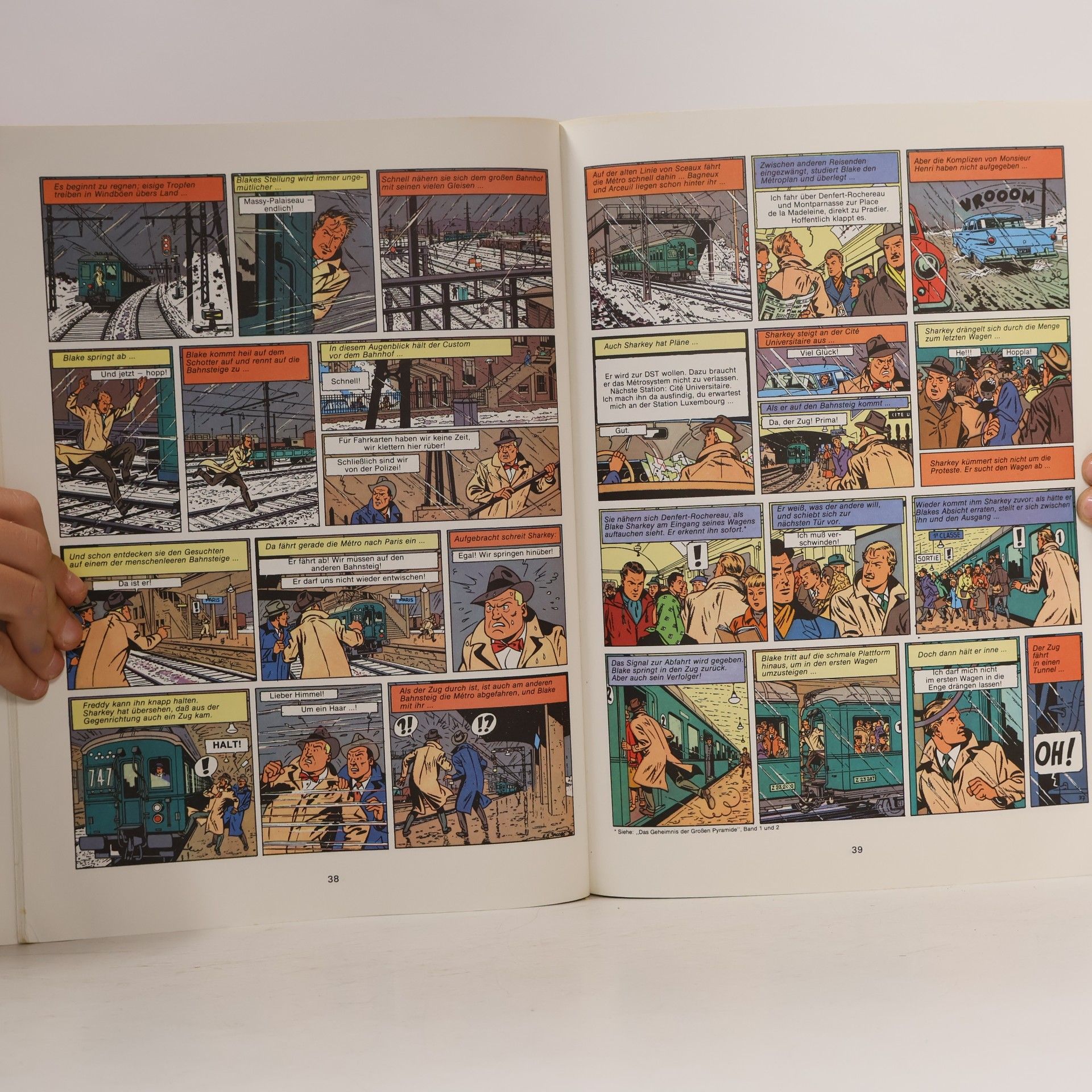 Edgar P. Jacobs Die Abenteuer von Blake und Mortimer, Bd.4, SOS Meteore
