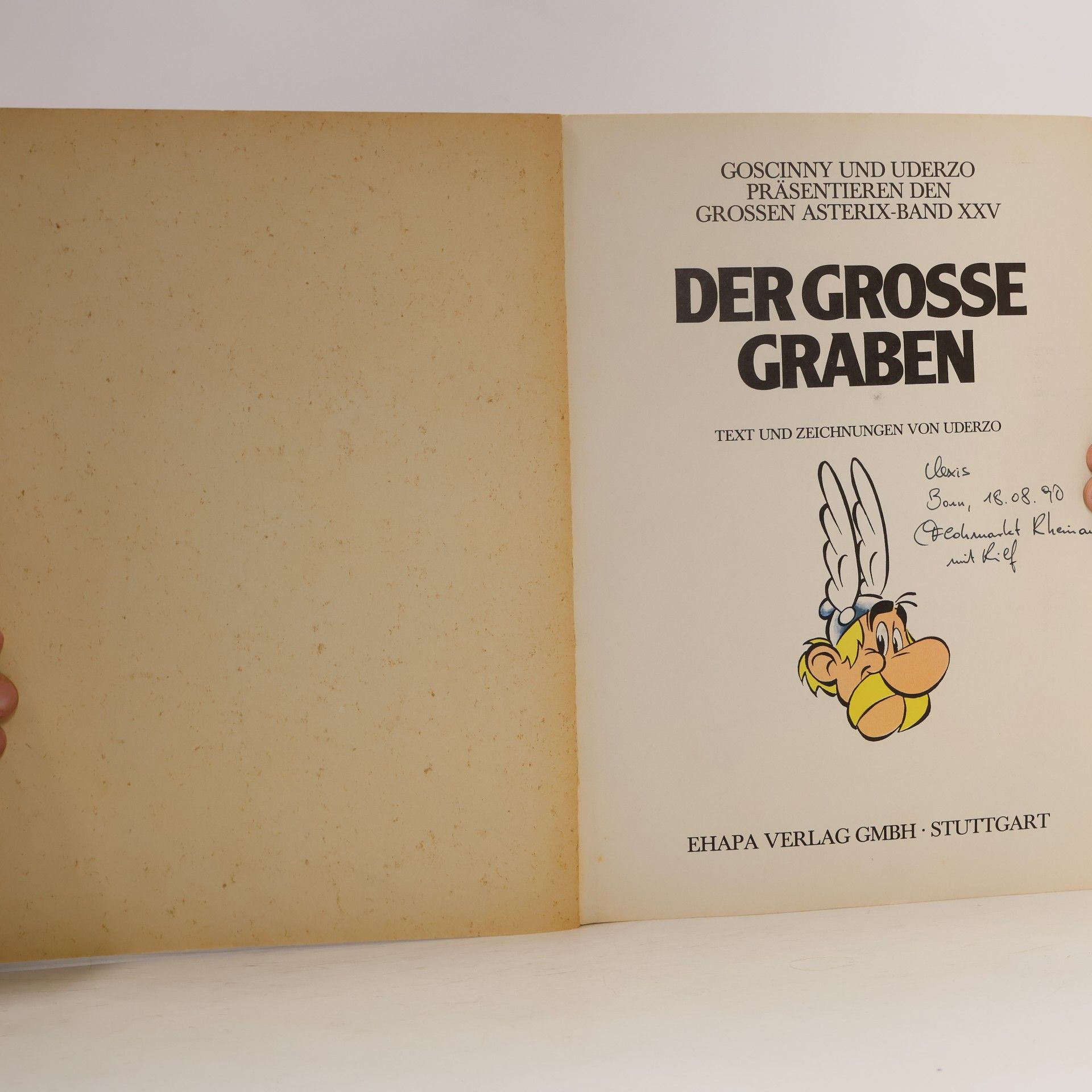 Albert Uderzo Asterix. Der Grosse Graben