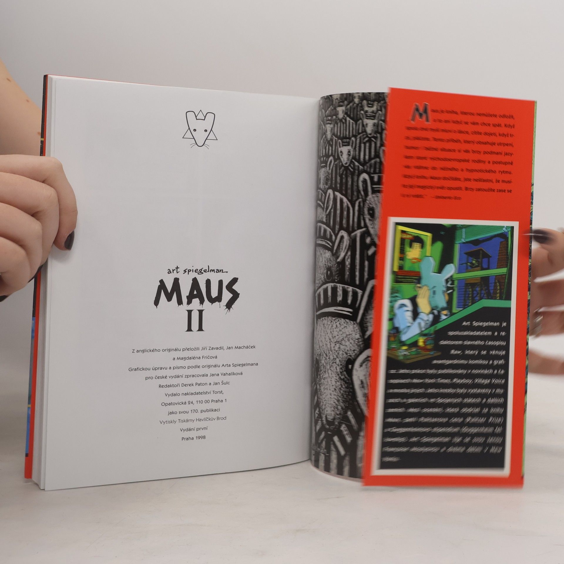 Art Spiegelman Maus. Příběh očitého svědka. II, A tady začalo moje trápení