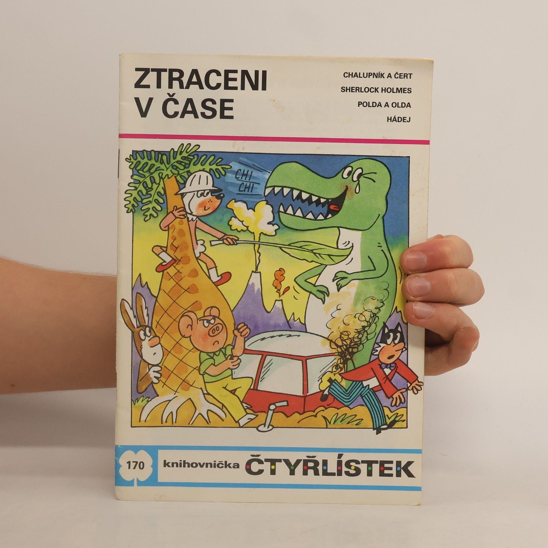 Jaroslav Němeček Čtyřlístek 170. Ztraceni v čase