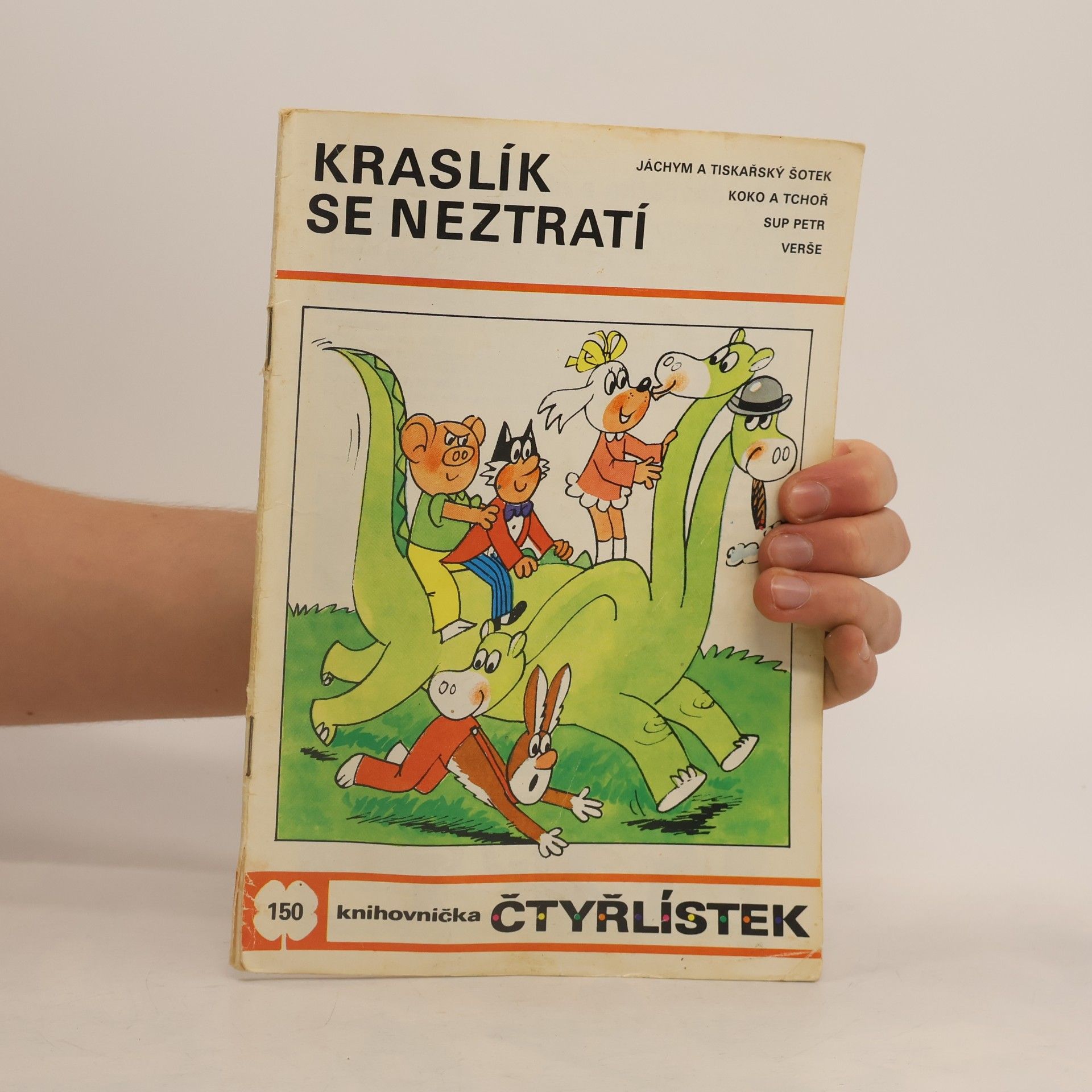 Ljuba Štíplová Čtyřlístek 150. Kraslík se neztratí