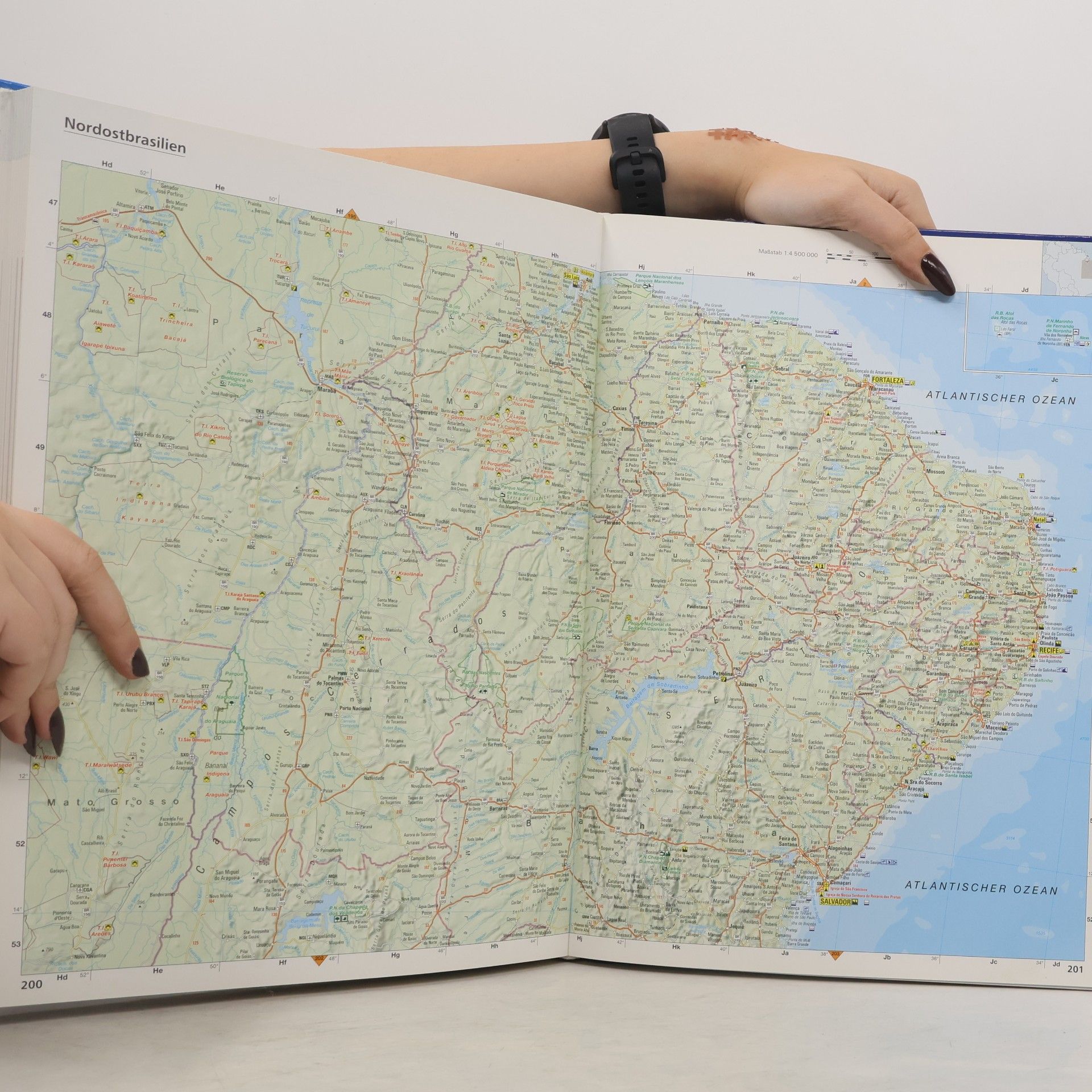Calina Kunth Neuer grosser Atlas der Welt