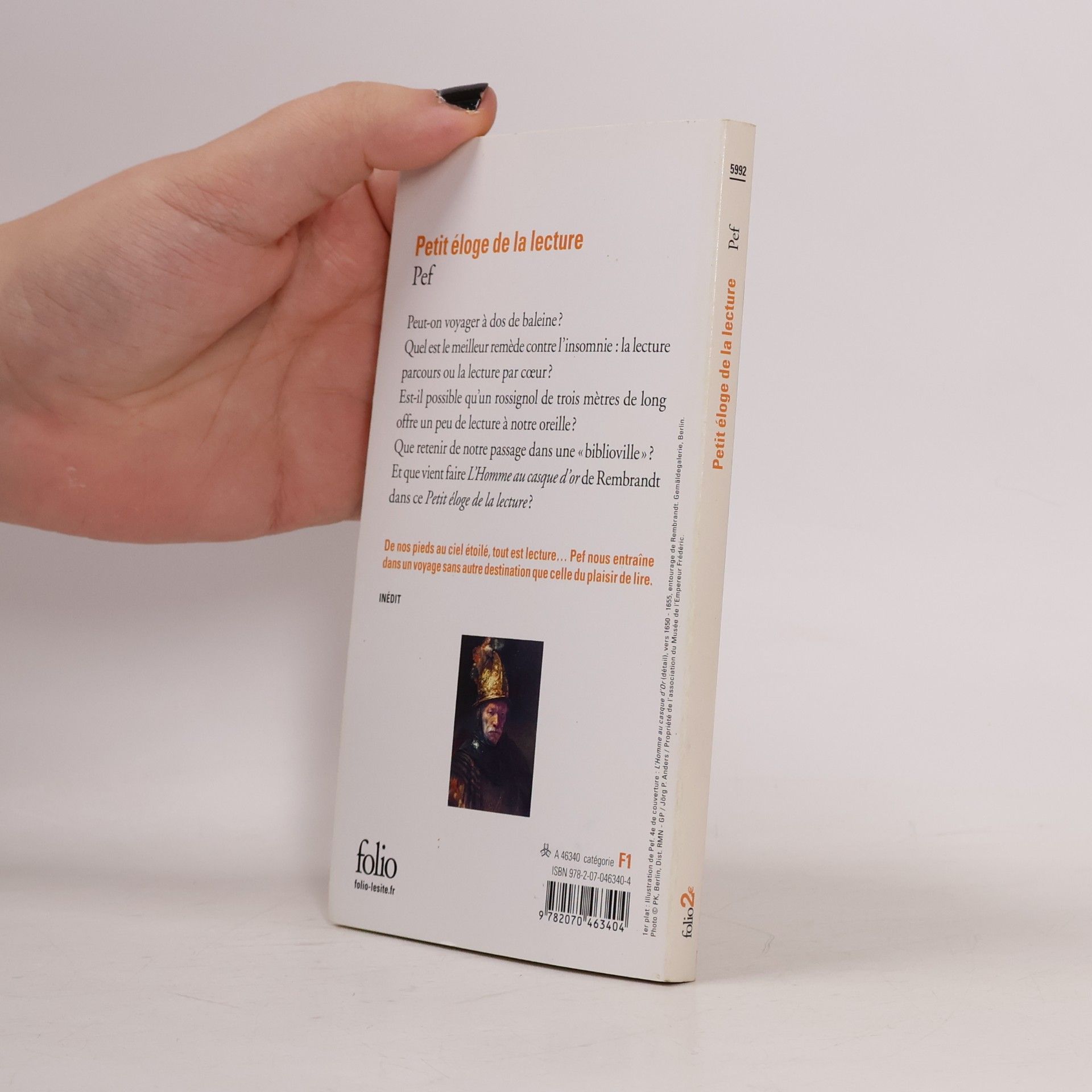 Pef Petit éloge de la lecture