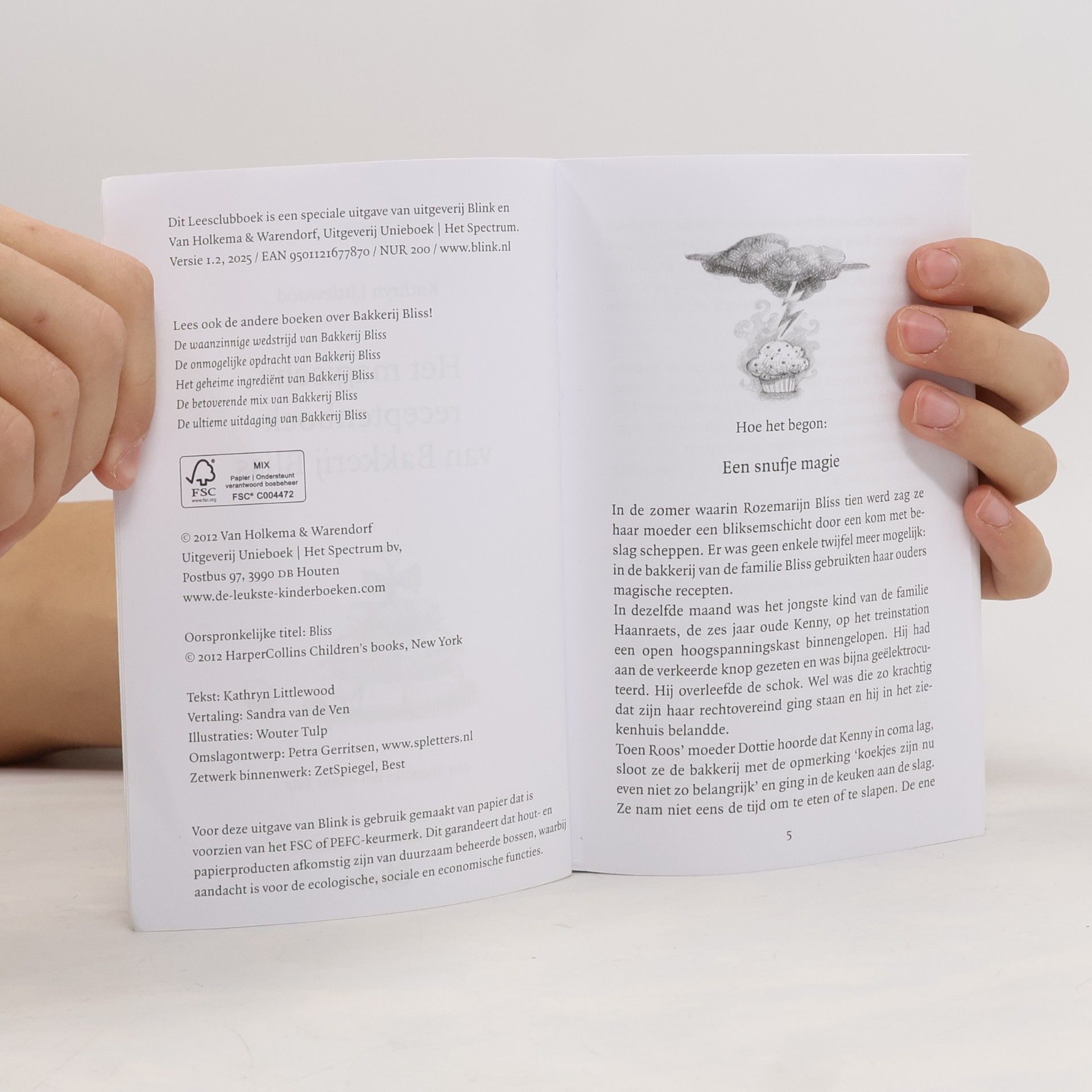 Kathryn Littlewood Het magische receptenboek van Bakkerij Bliss