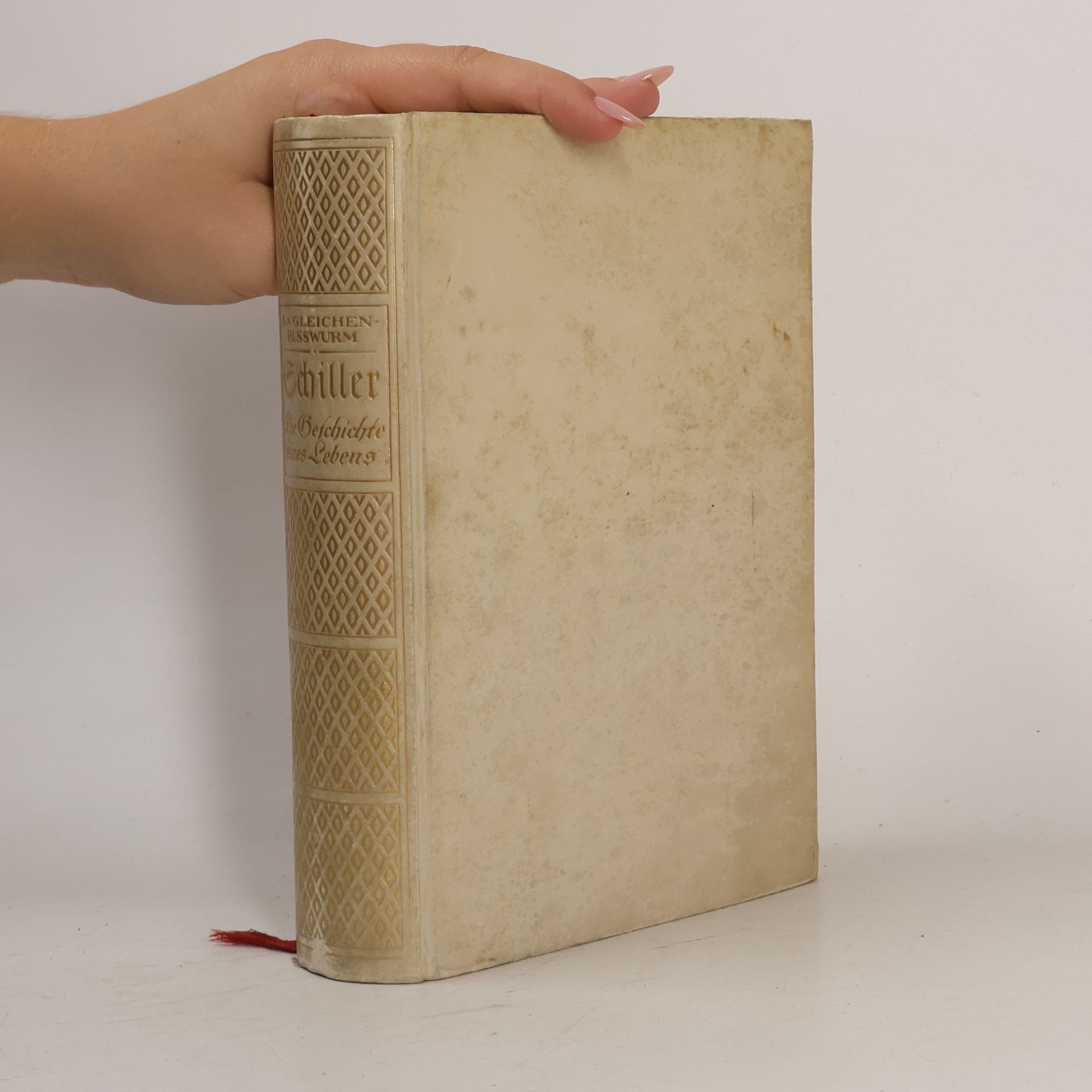 Friedrich Schiller Die Geschichte seines Lebens