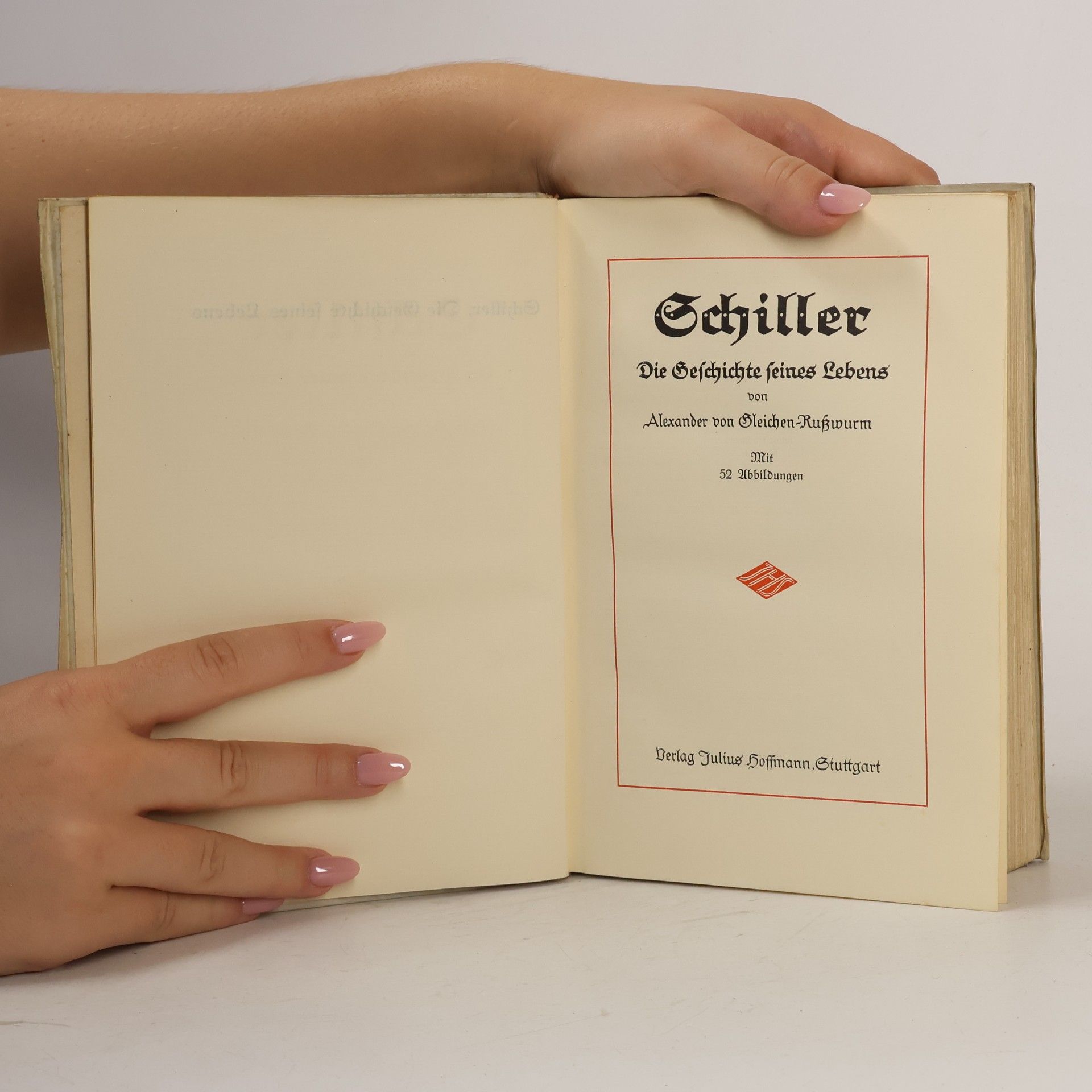 Friedrich Schiller Die Geschichte seines Lebens