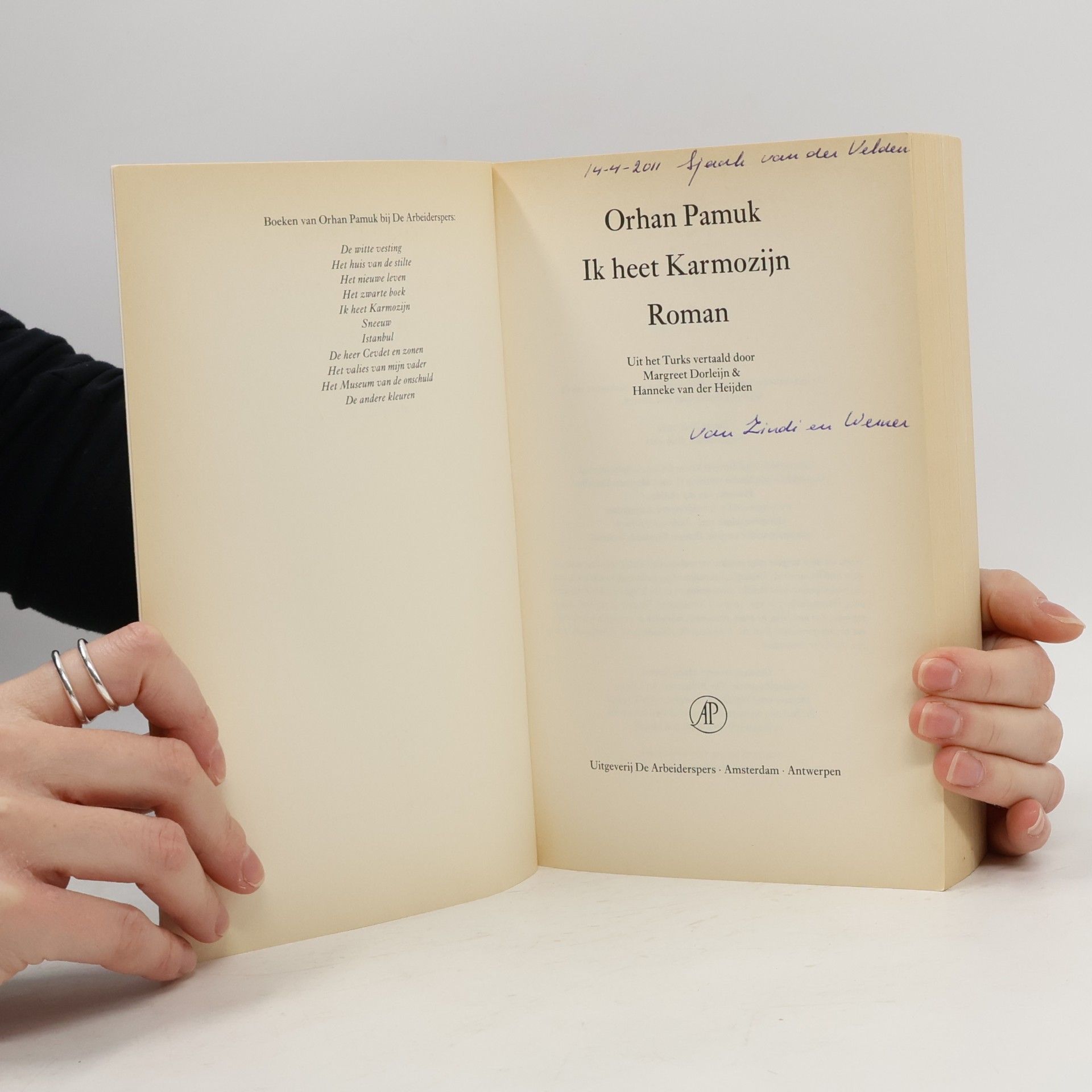 Orhan Pamuk Ik heet Karmozijn