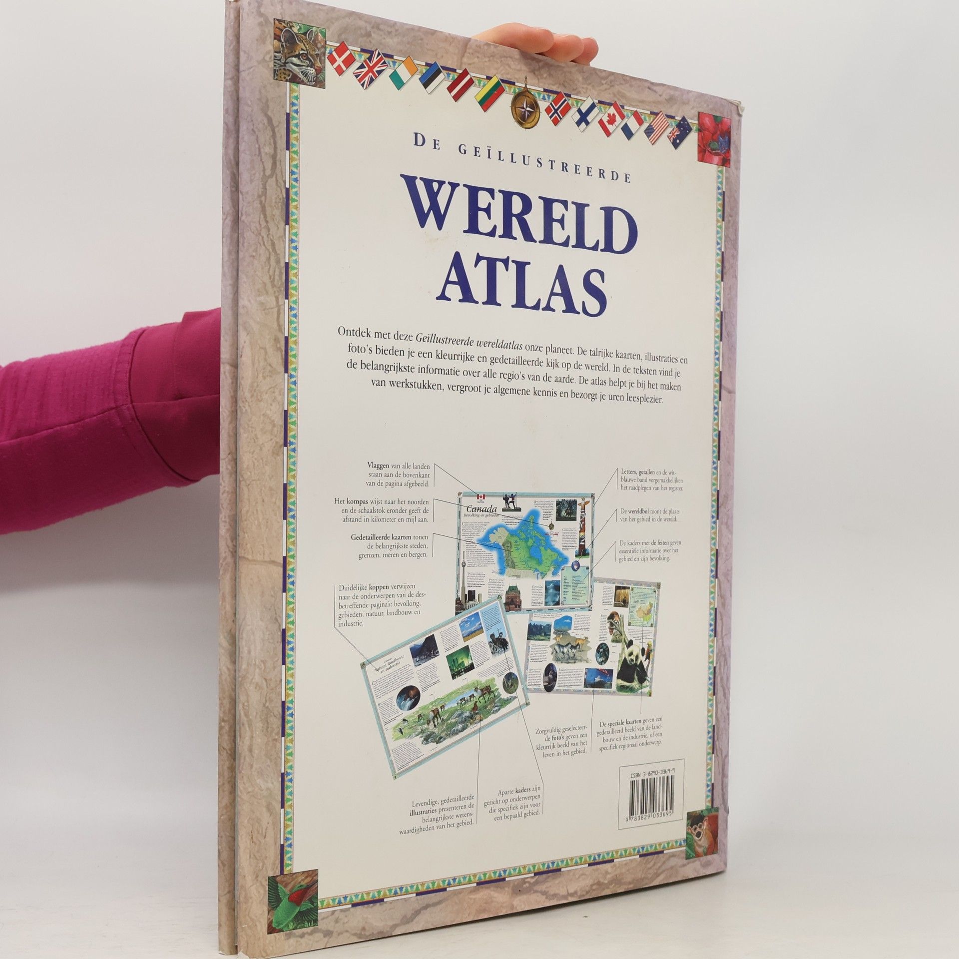 De geïllustreerde wereldatlas