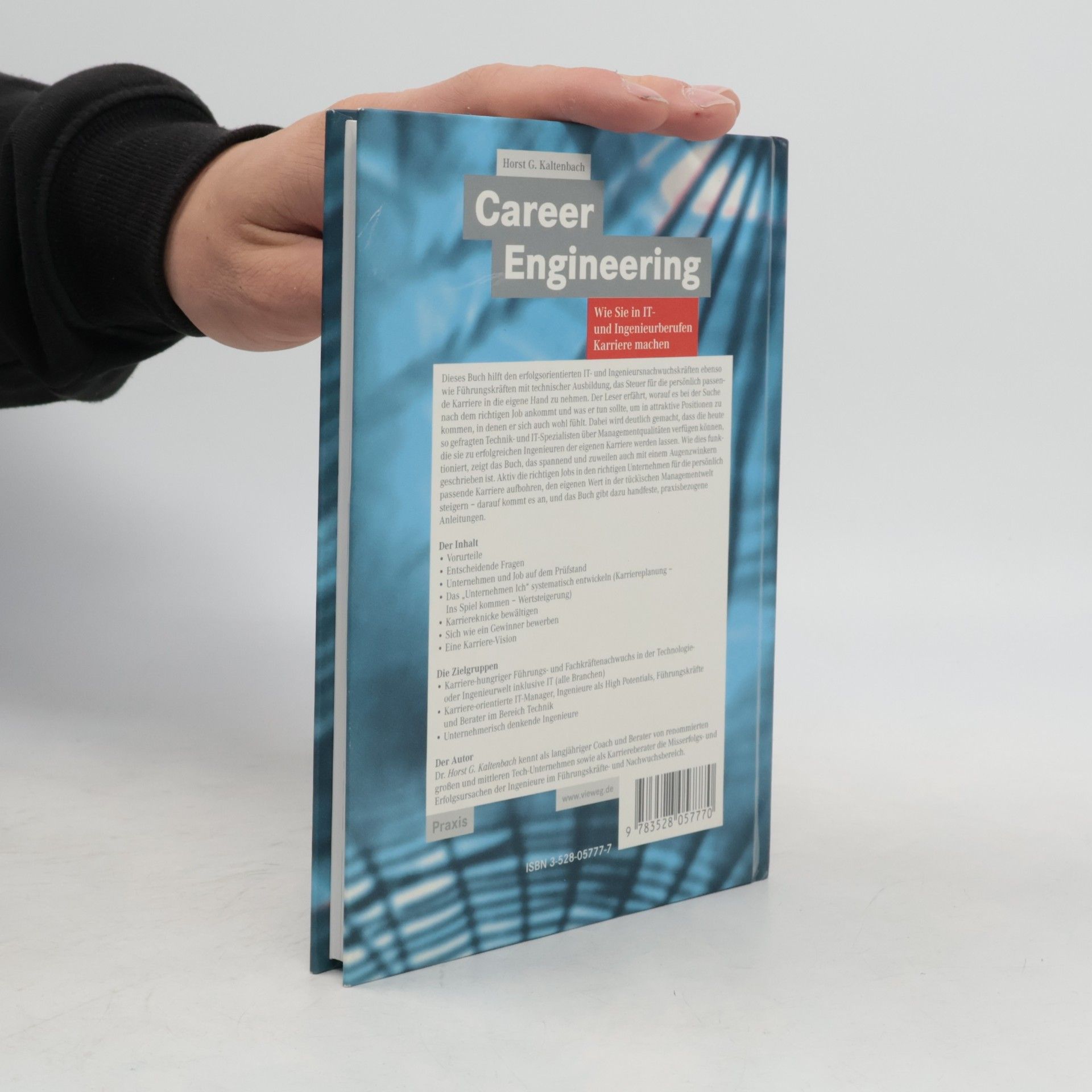 Horst G. Kaltenbach Career Engineering