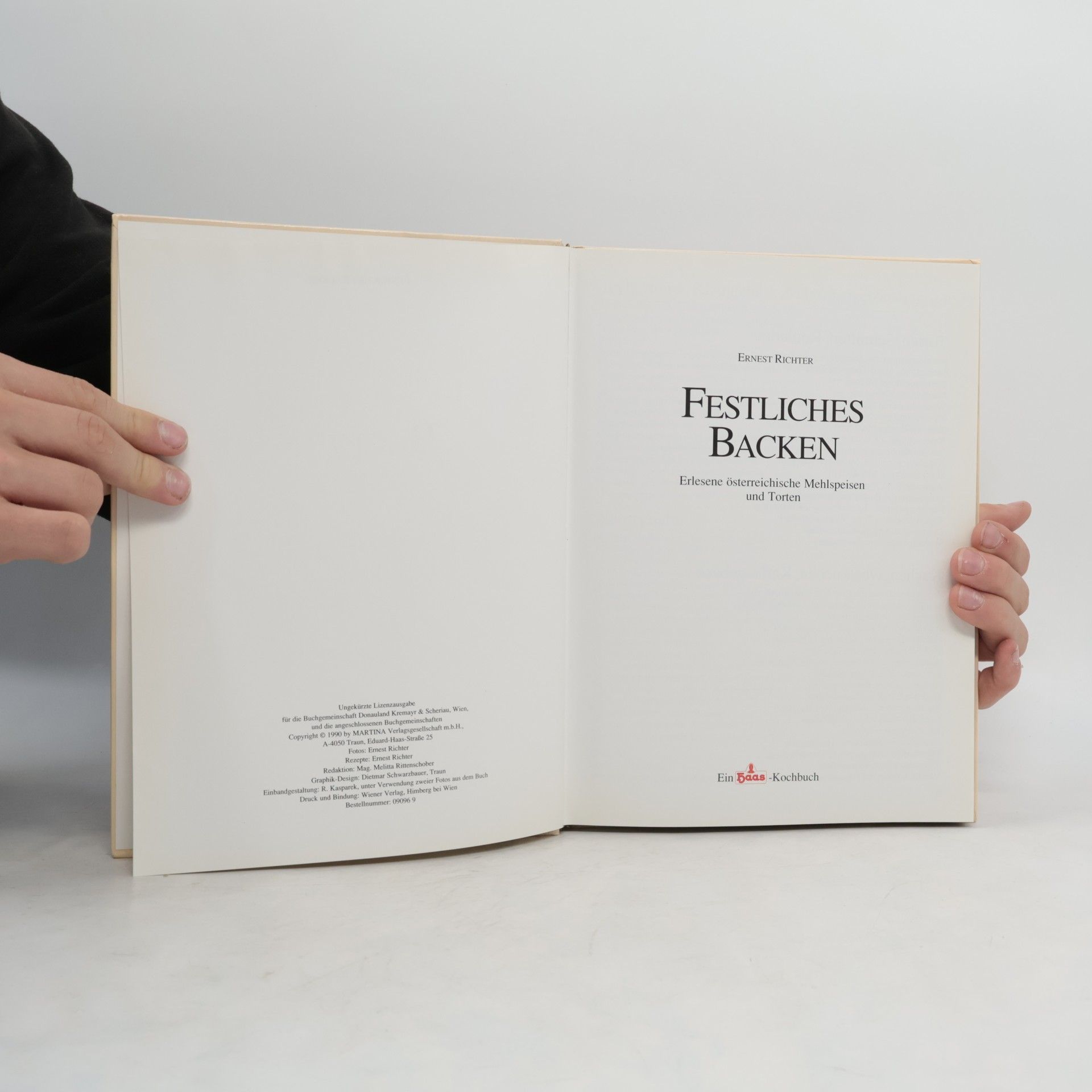 Ernest Richter Festliches Backen