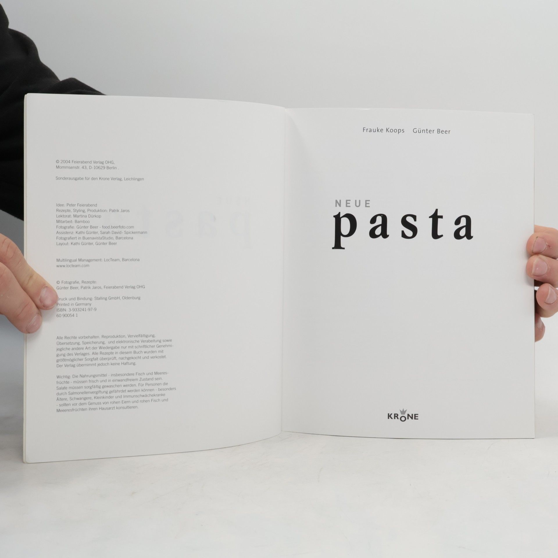Patrik Jaros Neue Pasta
