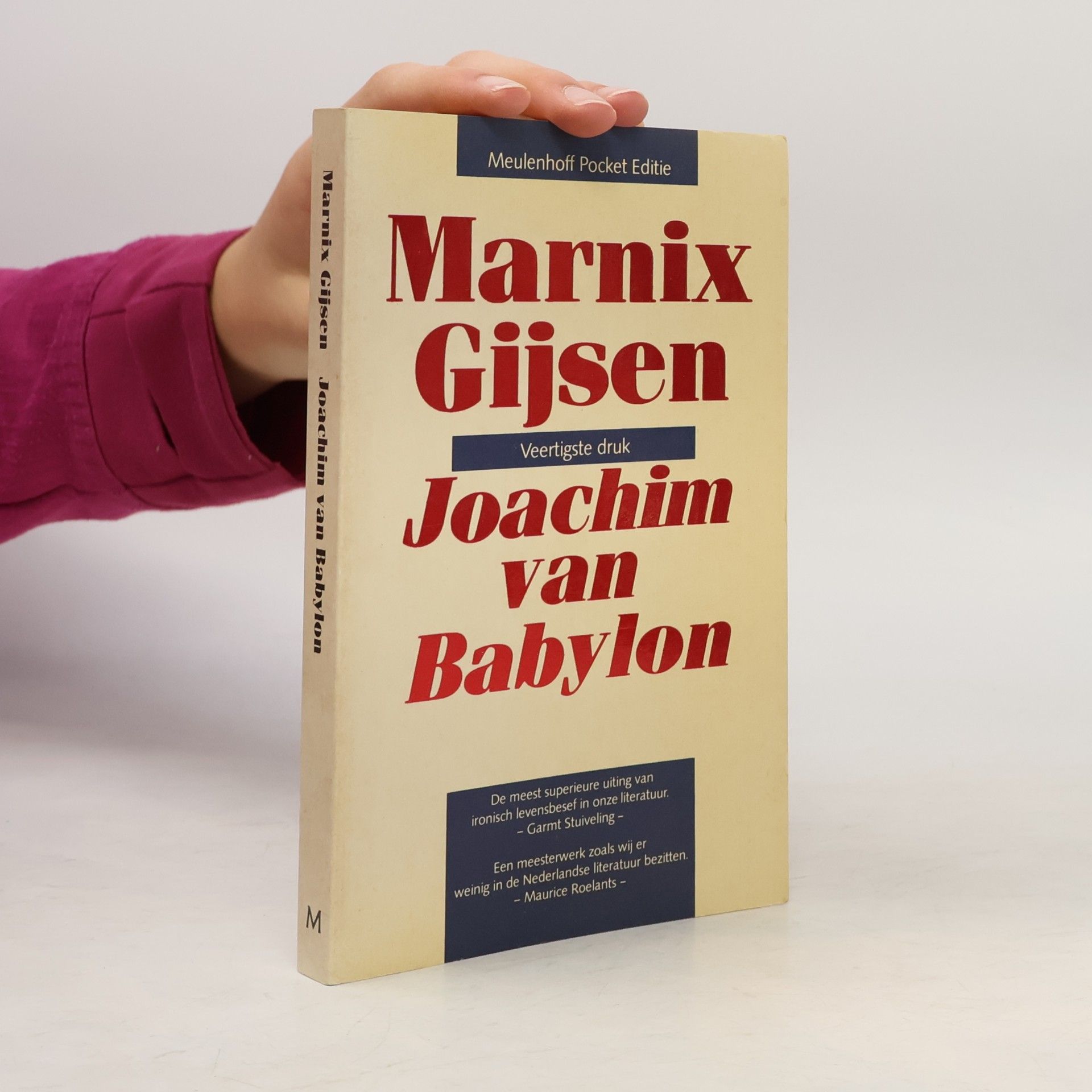 Marnix Gijsen Het boek van Joachim van Babylon