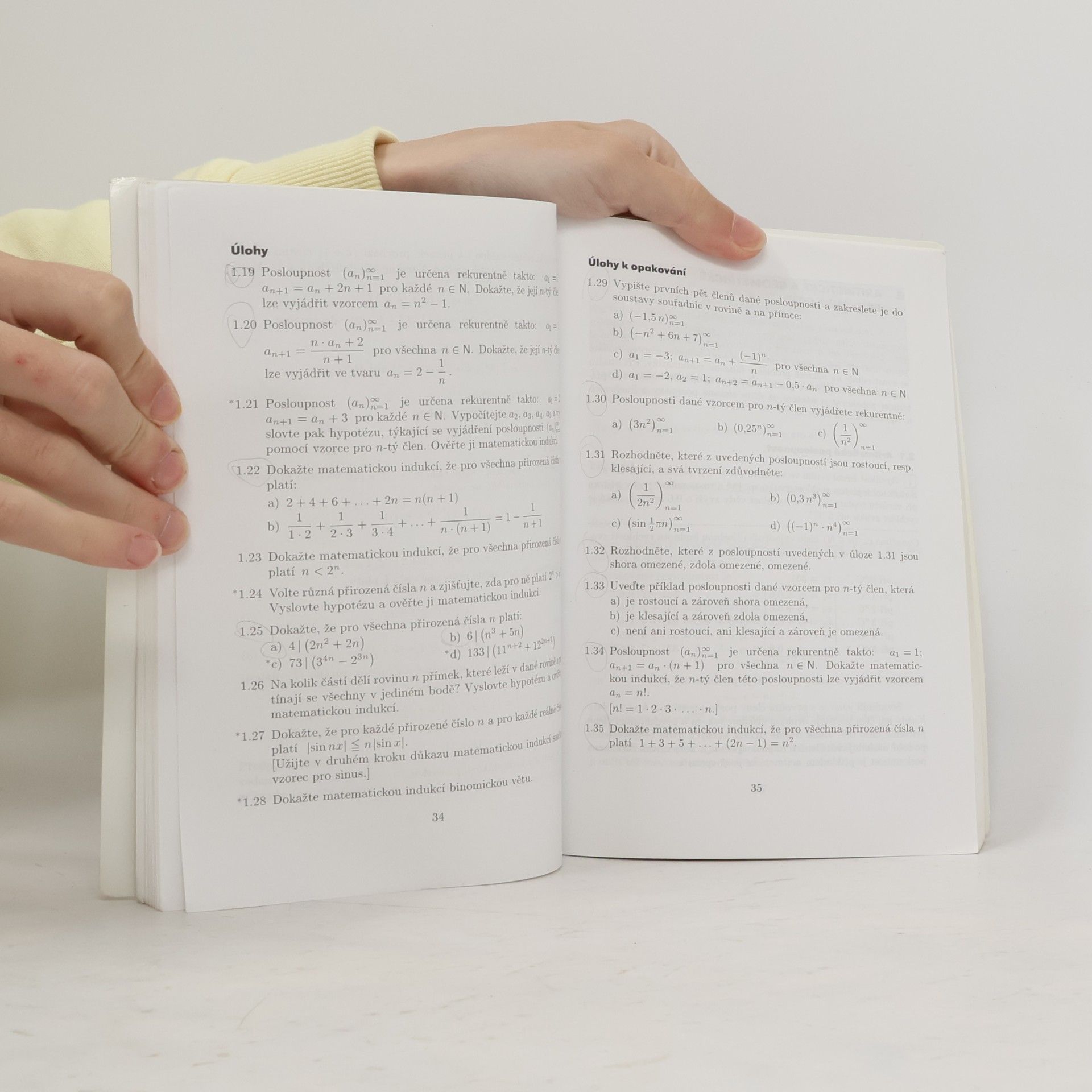 Oldřich Odvárko Matematika pro gymnázia. Posloupnosti a řady