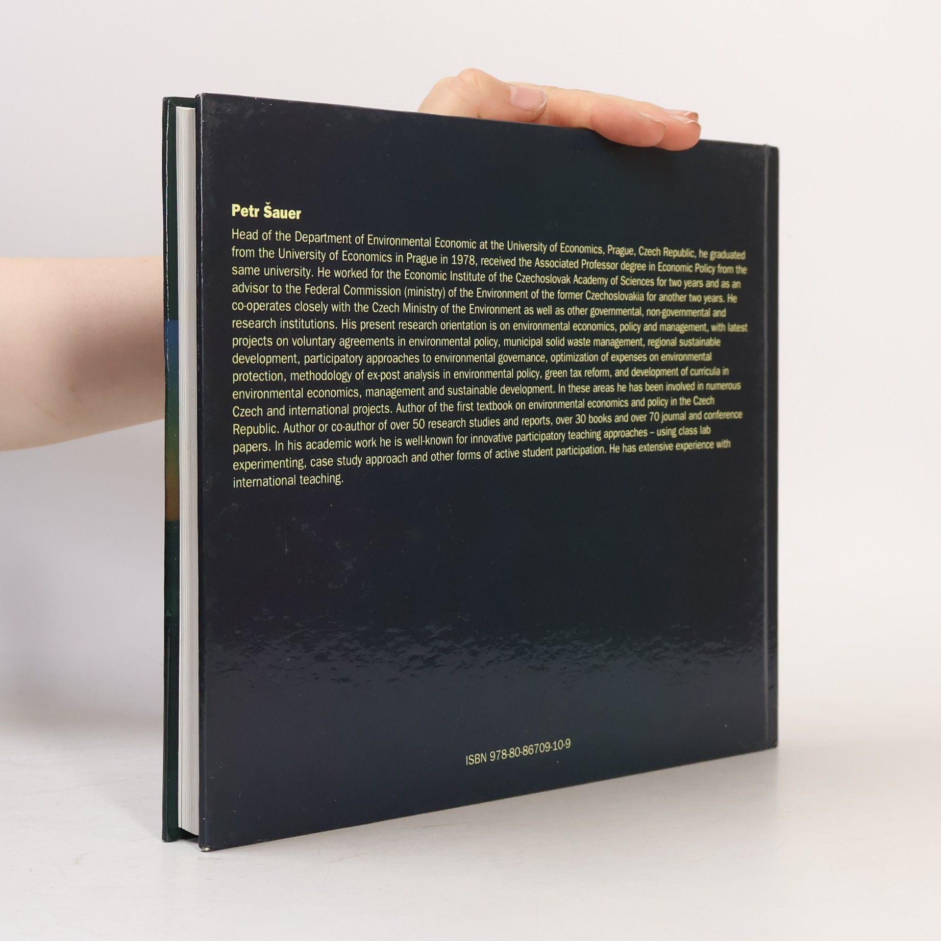 Petr Šauer Introduction to Environmental Economics and Policy With Economic Lab Experiments and Class Exercises