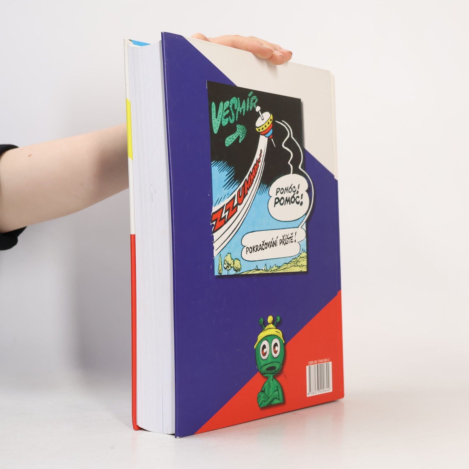 Dan Hrubý Zelený Raoul: Nekonečný příběh České republiky očima ufona: Původní comix
