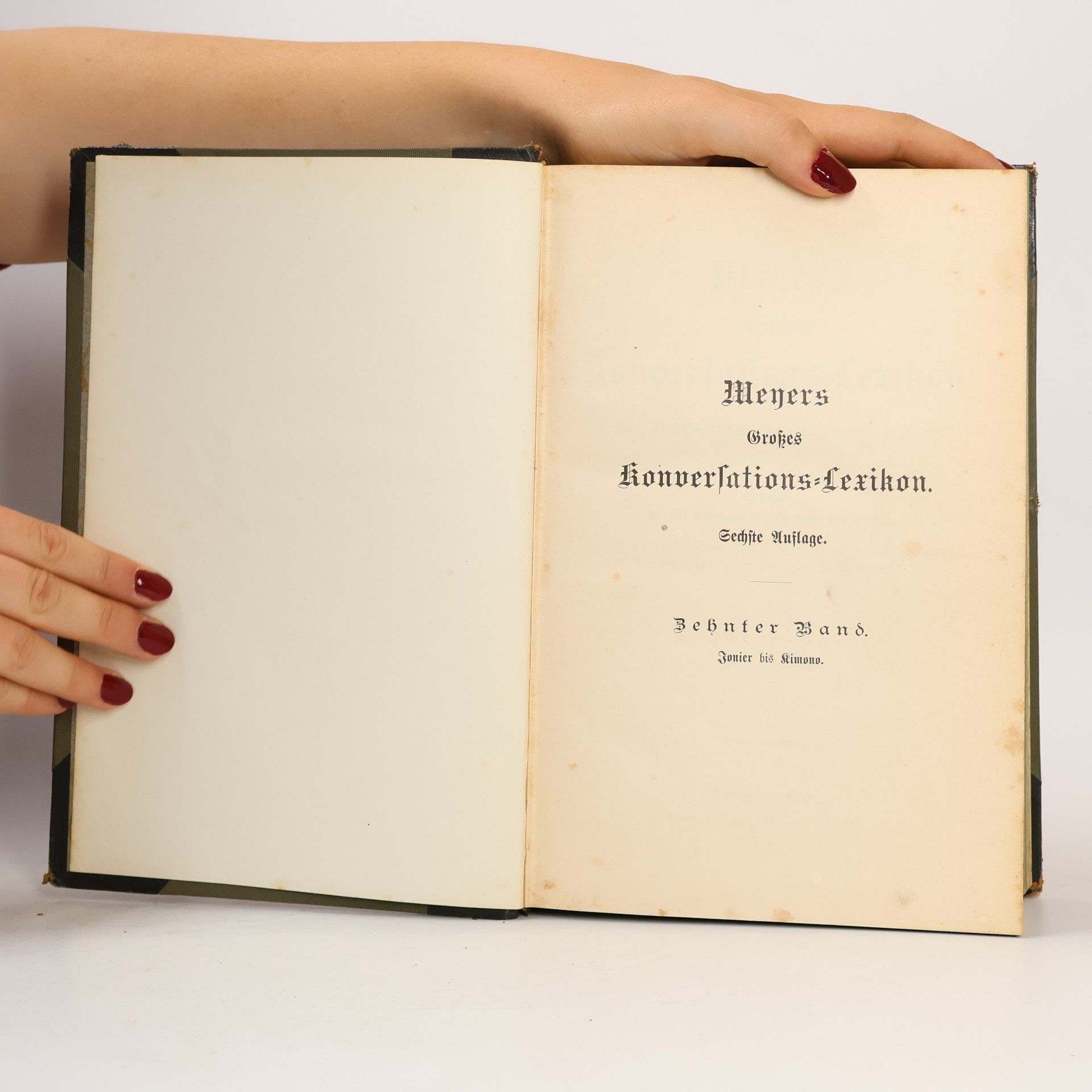 Autorenkollektiv Meyers Großes Konversations-Lexikon 19