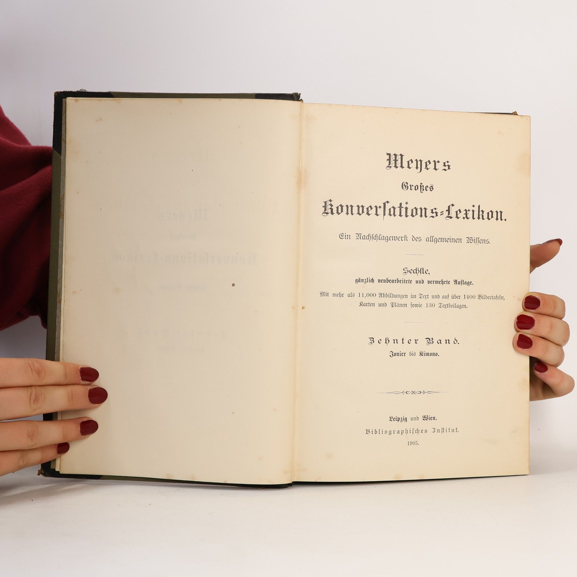 Autorenkollektiv Meyers Großes Konversations-Lexikon 19