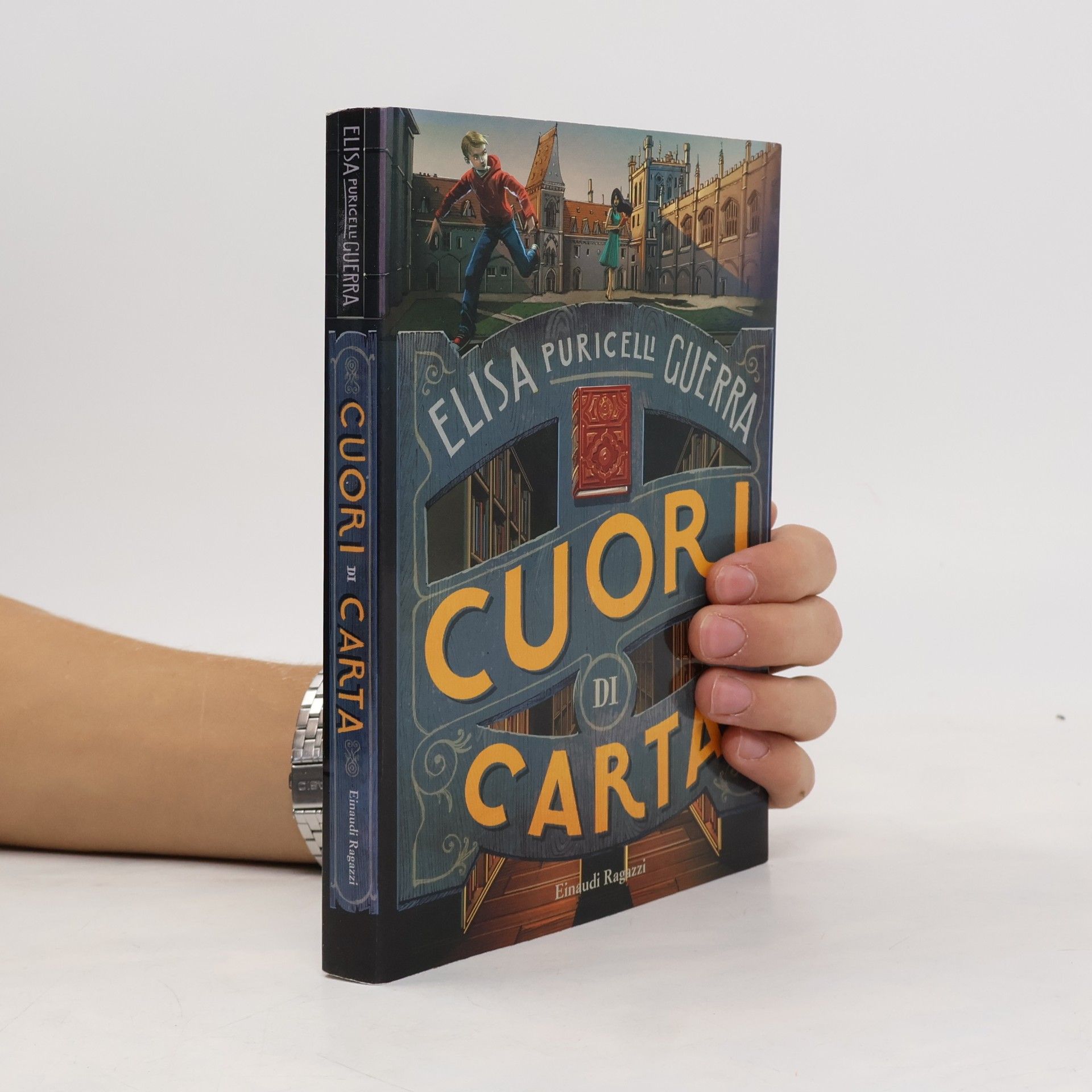 Elisa Puricelli Guerra Einaudi Ragazzi: Cuori di carta