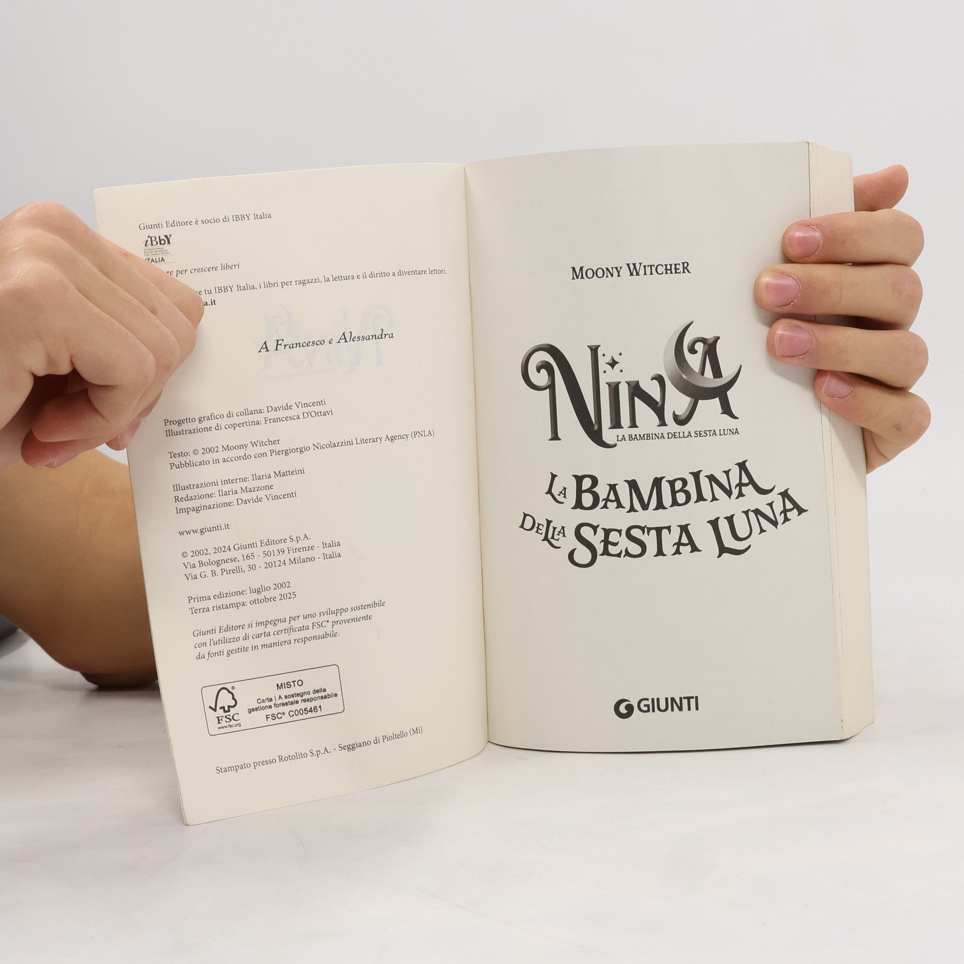 Moony Witcher La Bambina della Sesta Luna - 1: Nina