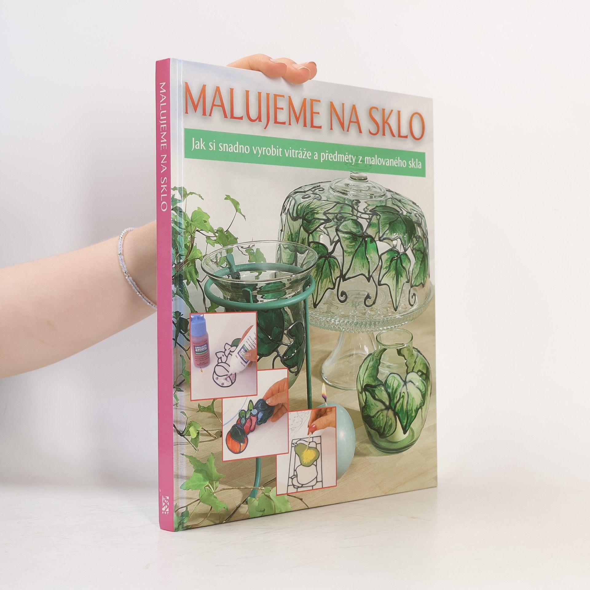 Petra Klůfová Malujeme na sklo: Jak si snadno vyrobit vitráže a předměty z malovaného skla