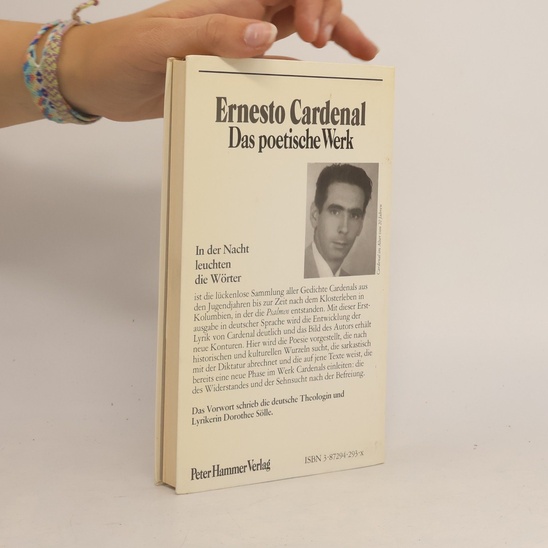 Ernesto Cardenal In der Nacht leuchten die Wörter